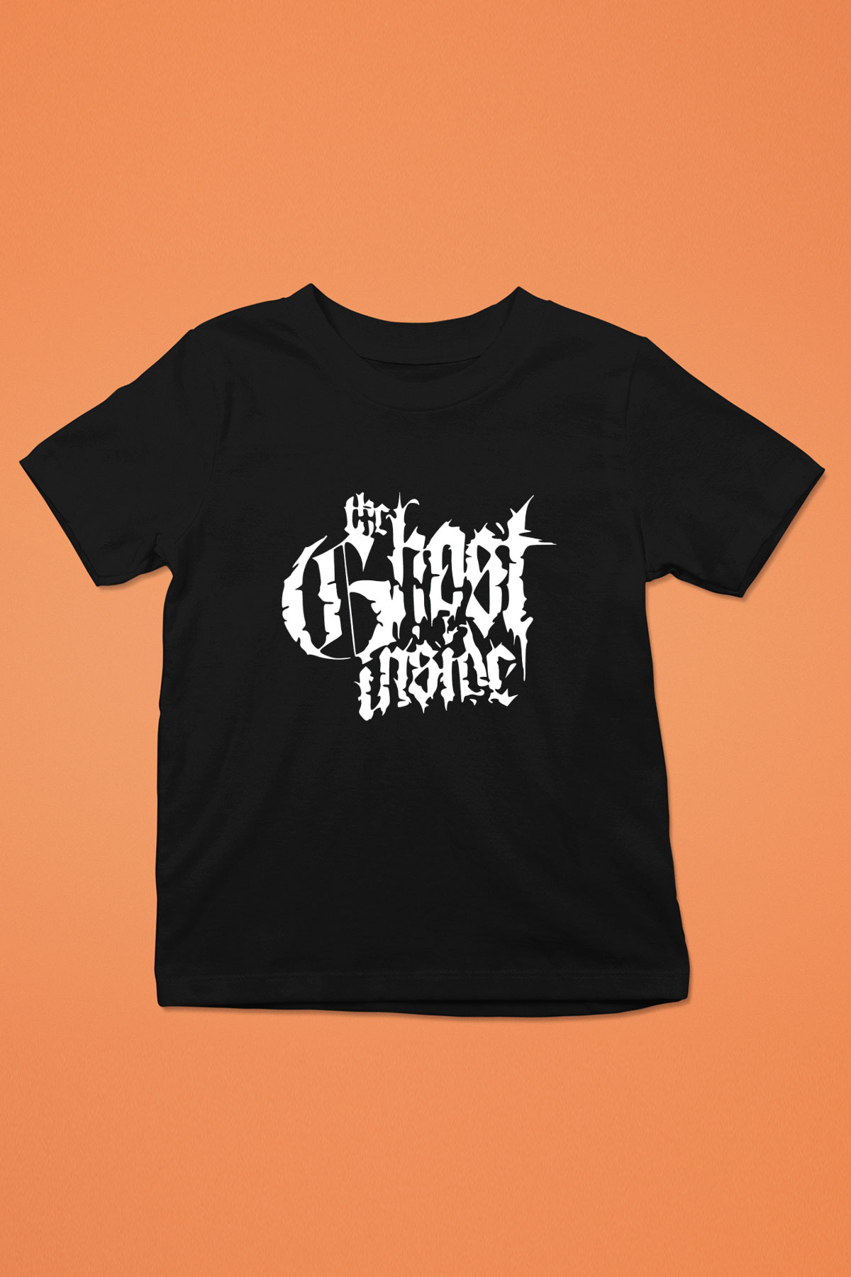 Ghost Inside Baskılı Siyah Unisex Çocuk Tişört