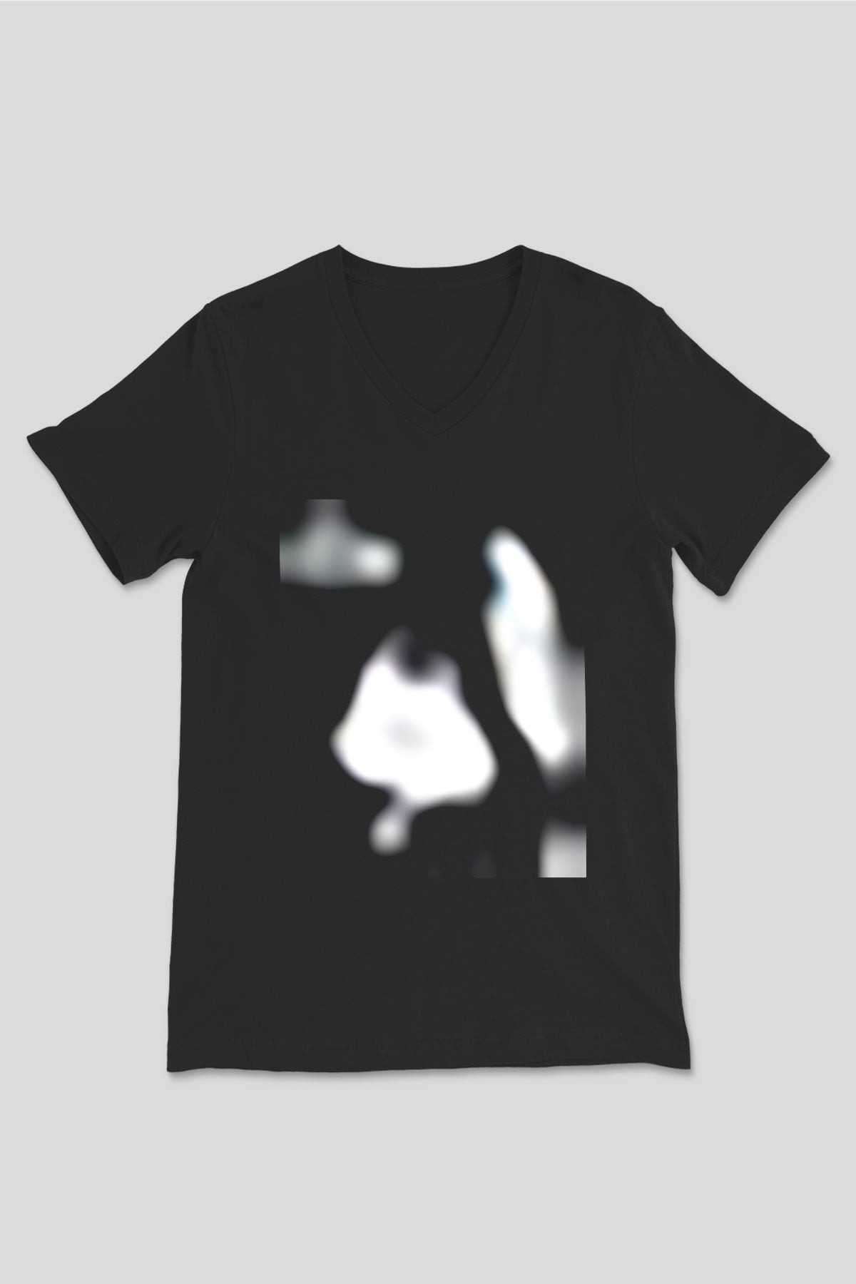 Ghost Inside Siyah Unisex V Yaka Tişört T-Shirt