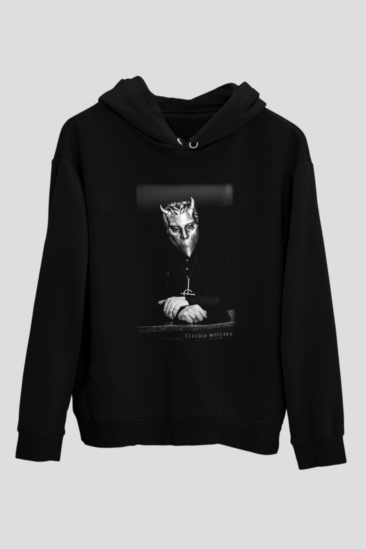 Ghost Siyah Unisex Hoodie