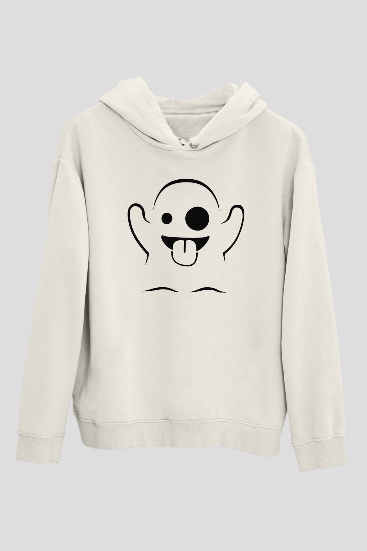 Ghostbusters Hayalet Avcıları Beyaz Unisex Hoodie