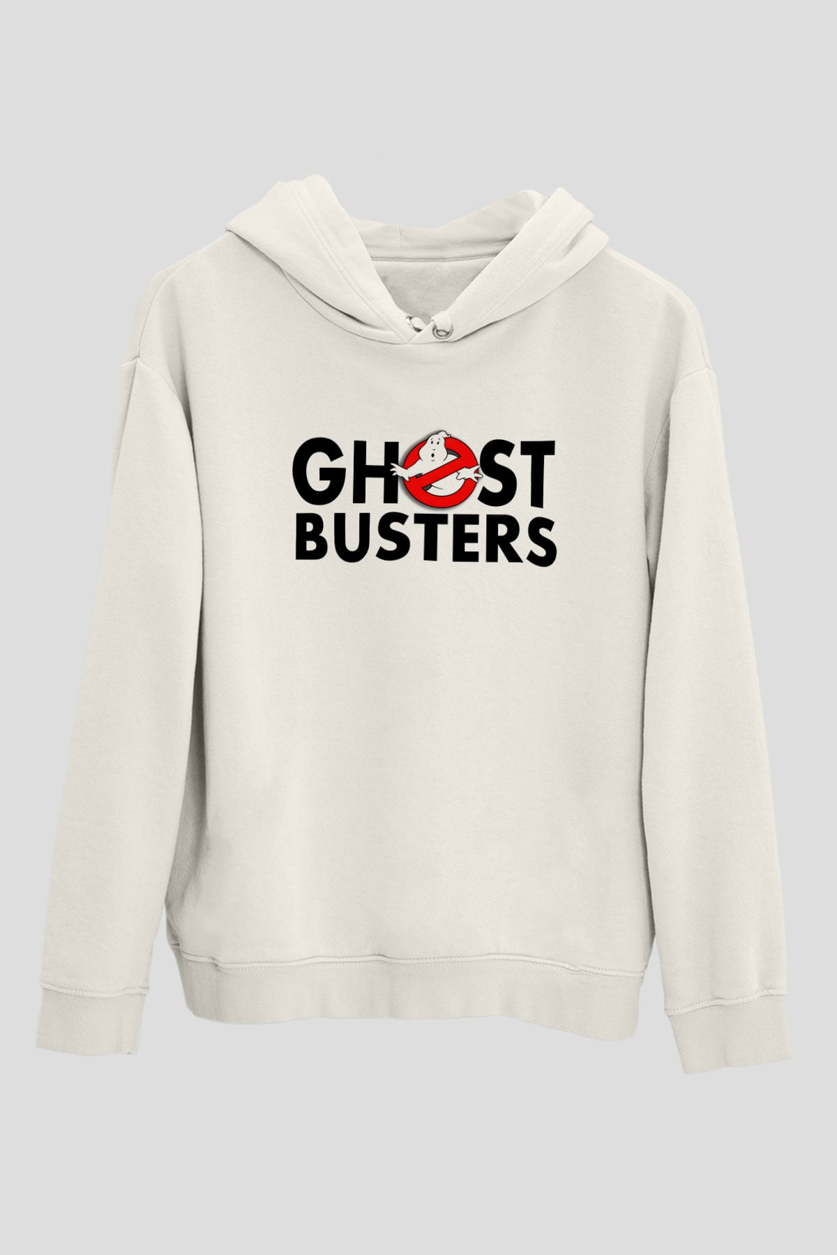 Ghostbusters Hayalet Avcıları Beyaz Unisex Hoodie