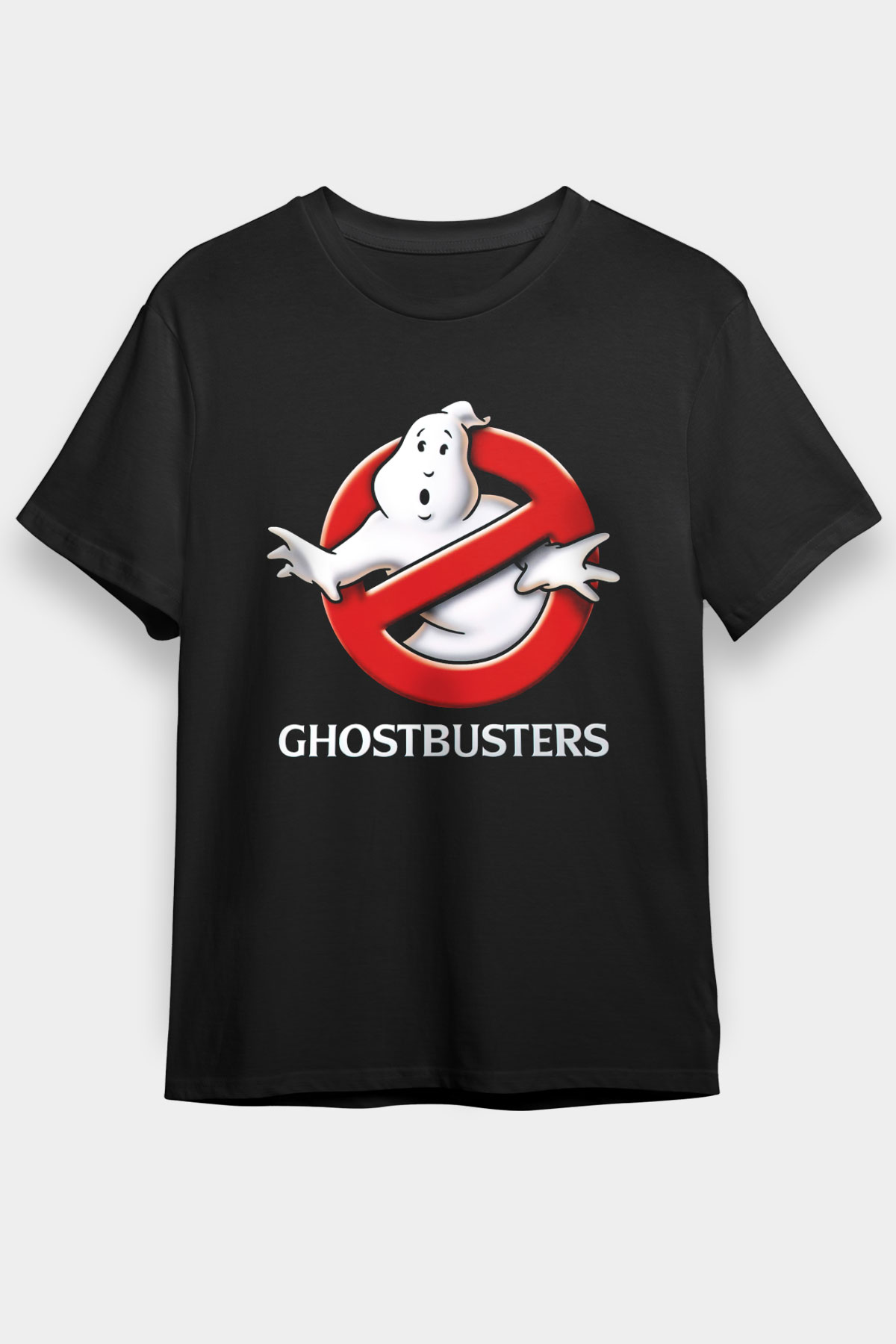 Ghostbusters Hayalet Avcıları Siyah Unisex Tişört T-Shirt