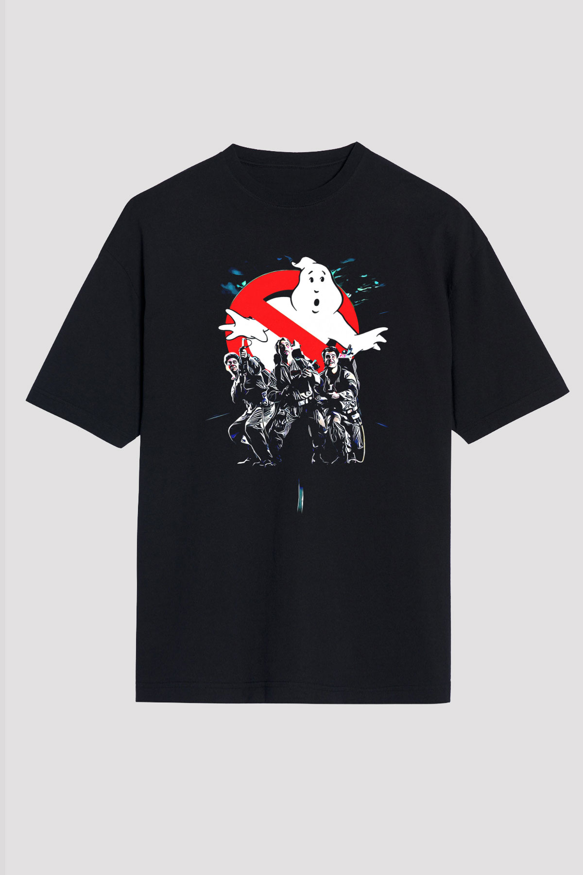 Ghostbusters Hayalet Avcıları Siyah Unisex Tişört T-Shirt