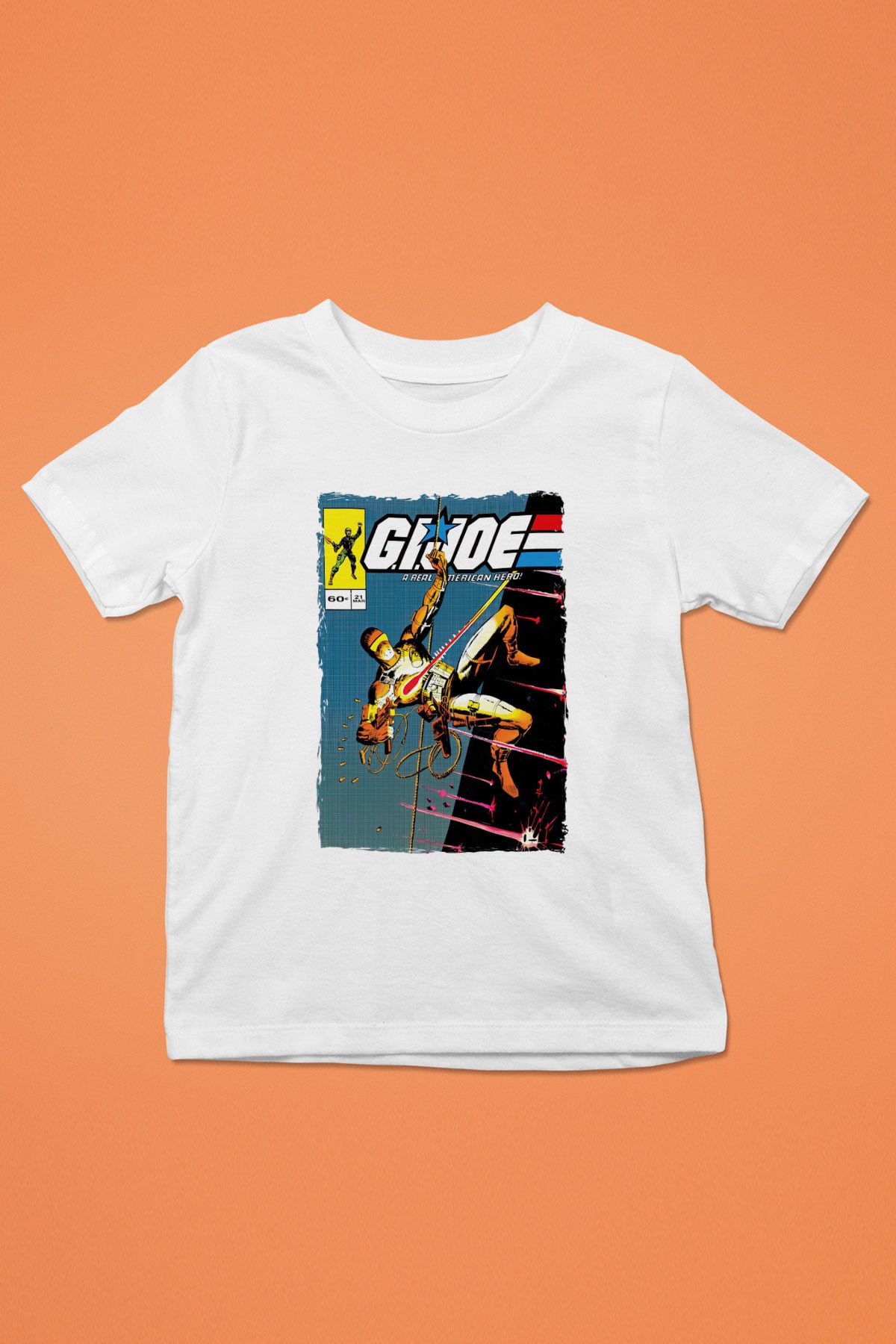 GI JOE Beyaz Unisex  Çocuk Tişört