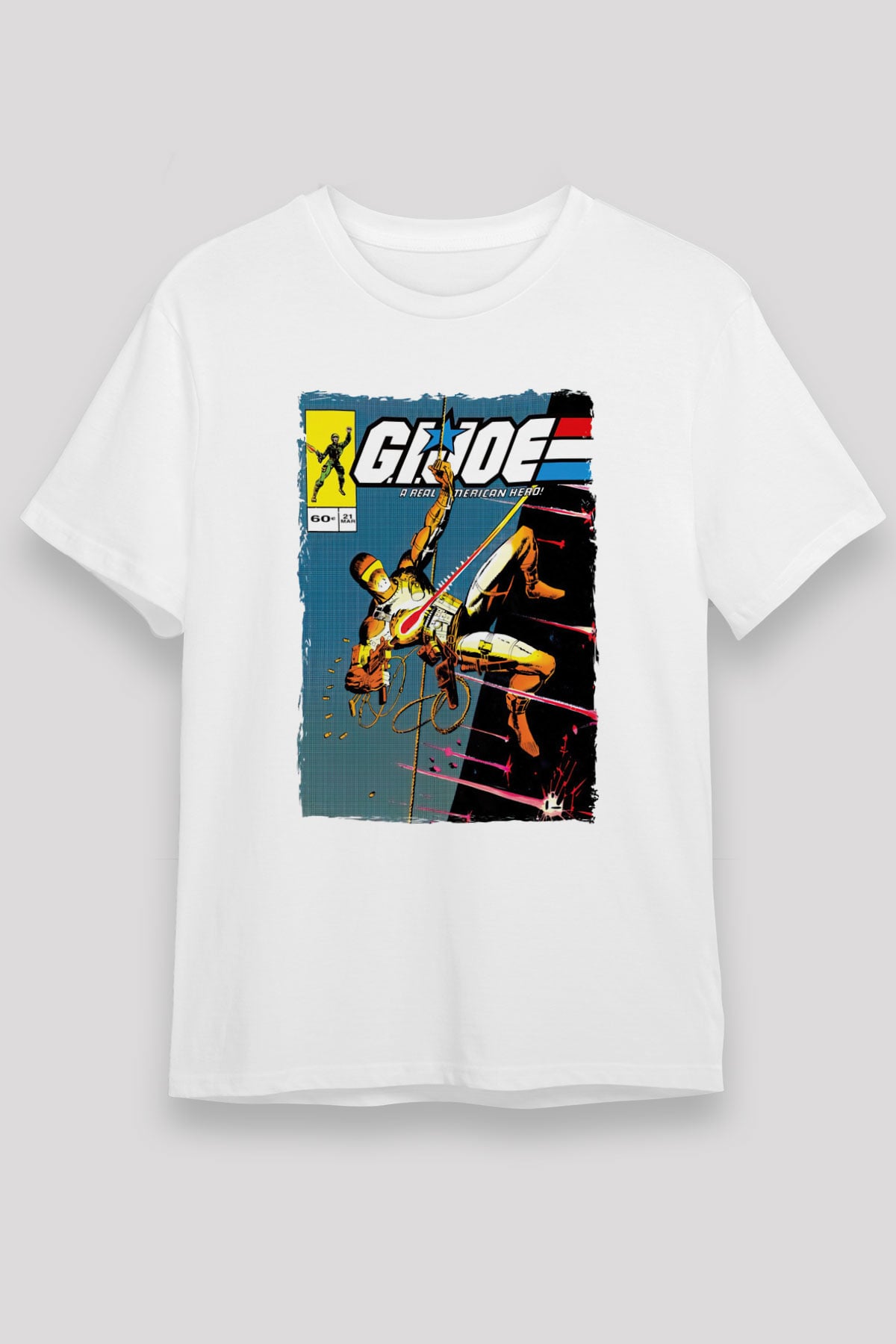 GI JOE Beyaz Unisex Tişört