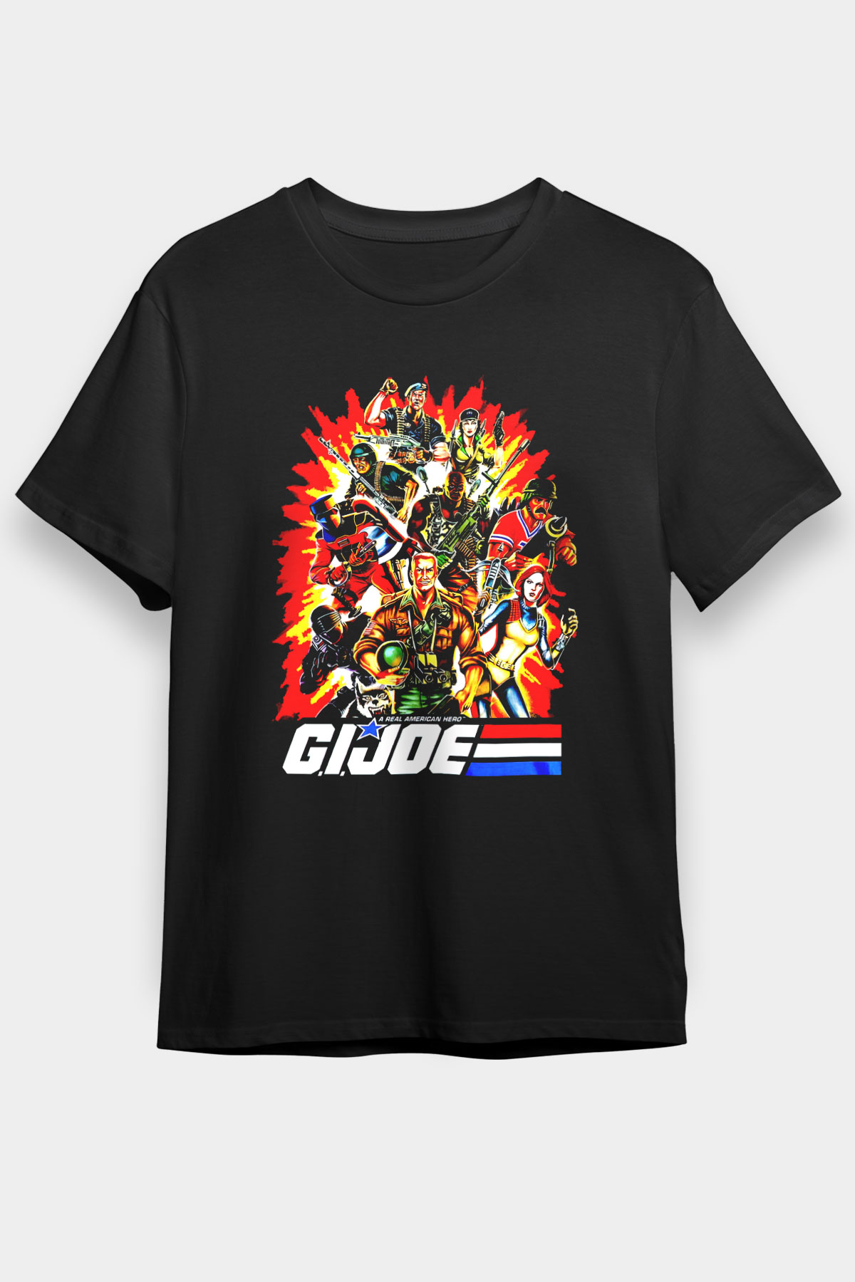 GI JOE Siyah Unisex Tişört