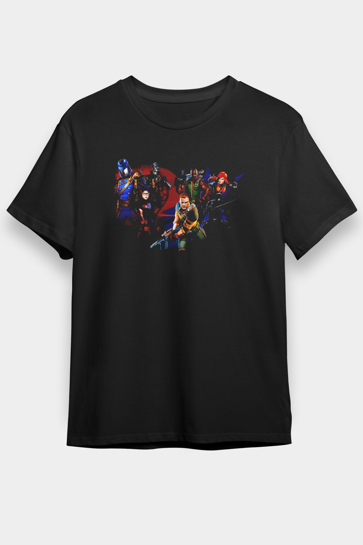 GI JOE Siyah Unisex Tişört
