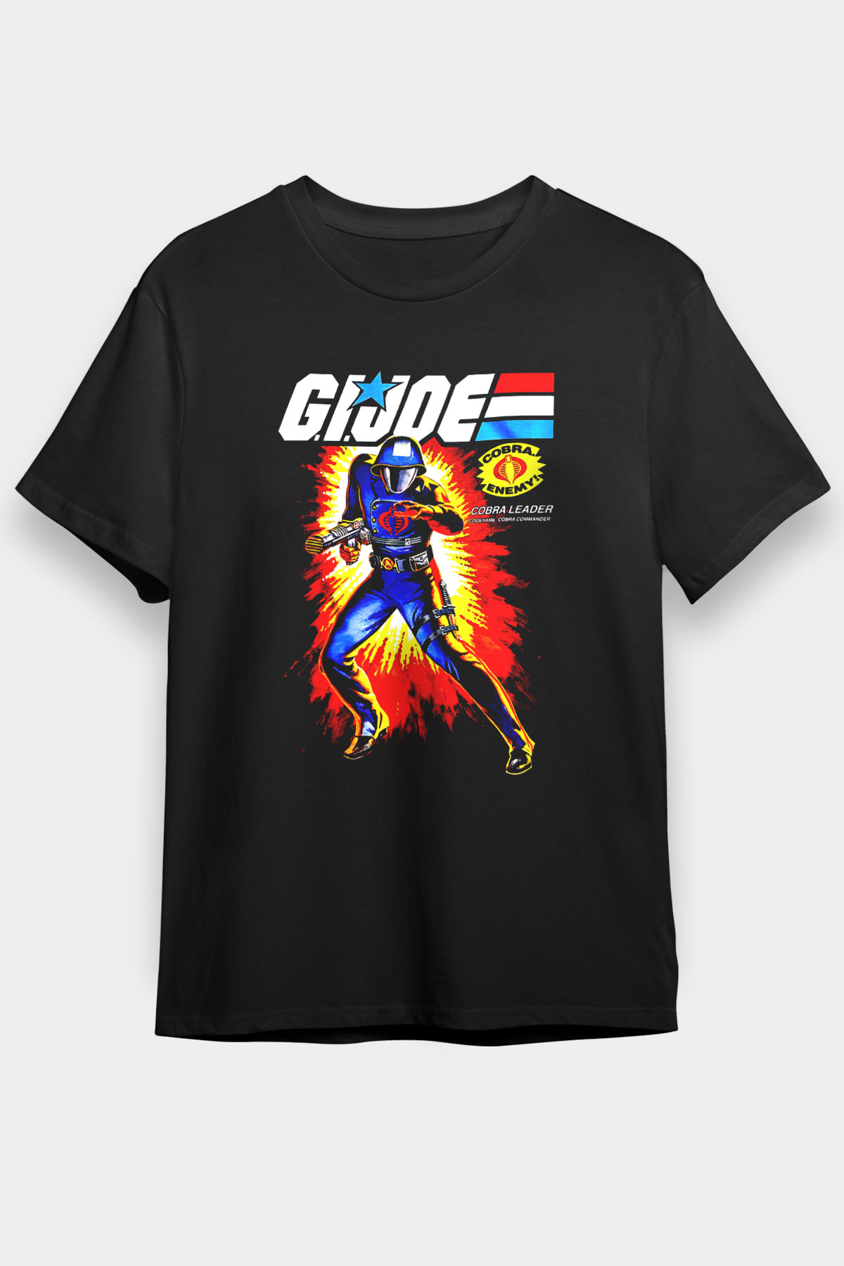 GI JOE Siyah Unisex Tişört