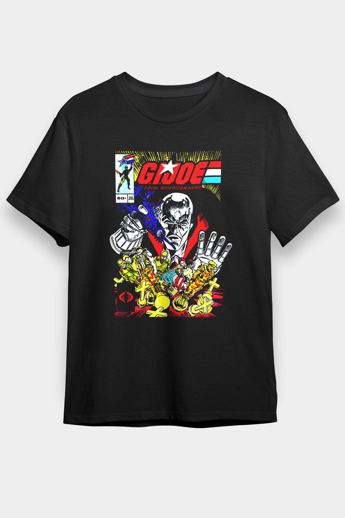GI JOE Siyah Unisex Tişört