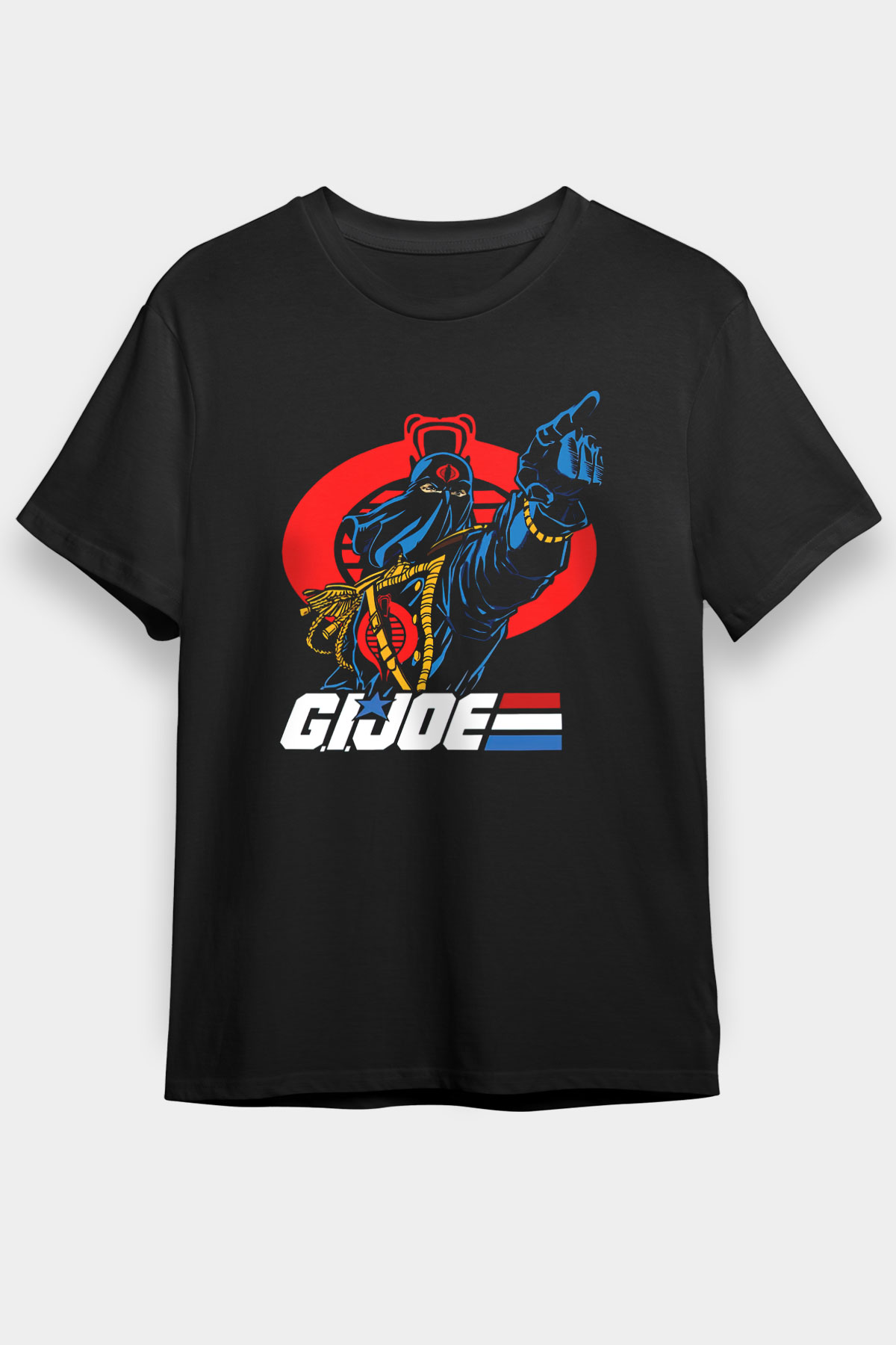 GI JOE Siyah Unisex Tişört