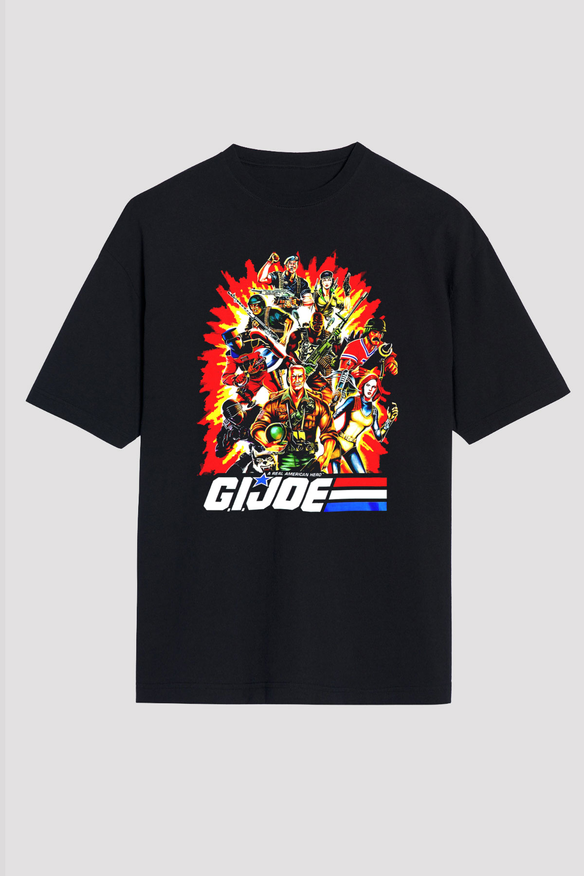 GI JOE Siyah Unisex Tişört
