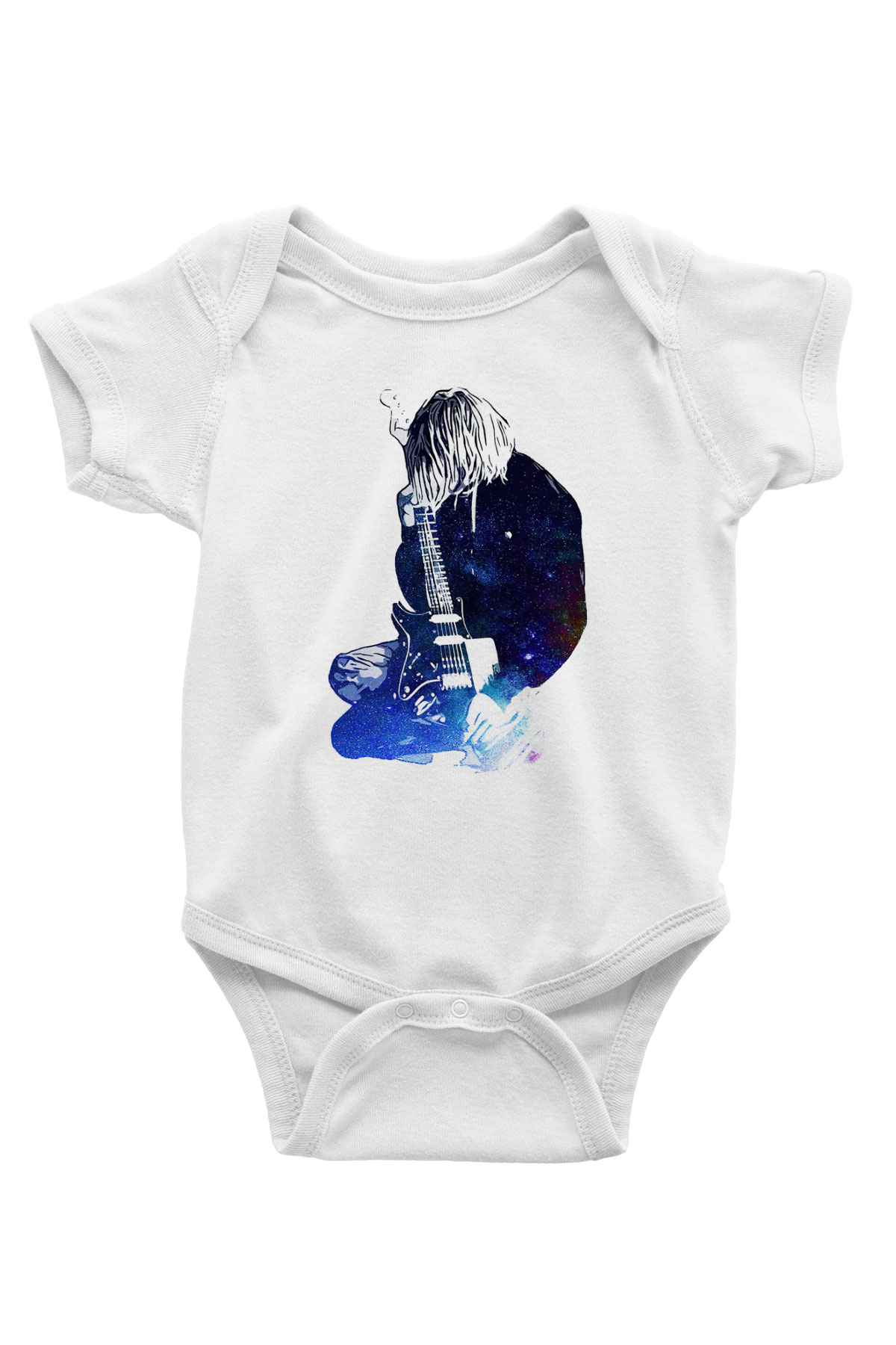 Gitarist Beyaz Bebek Body - Zıbın