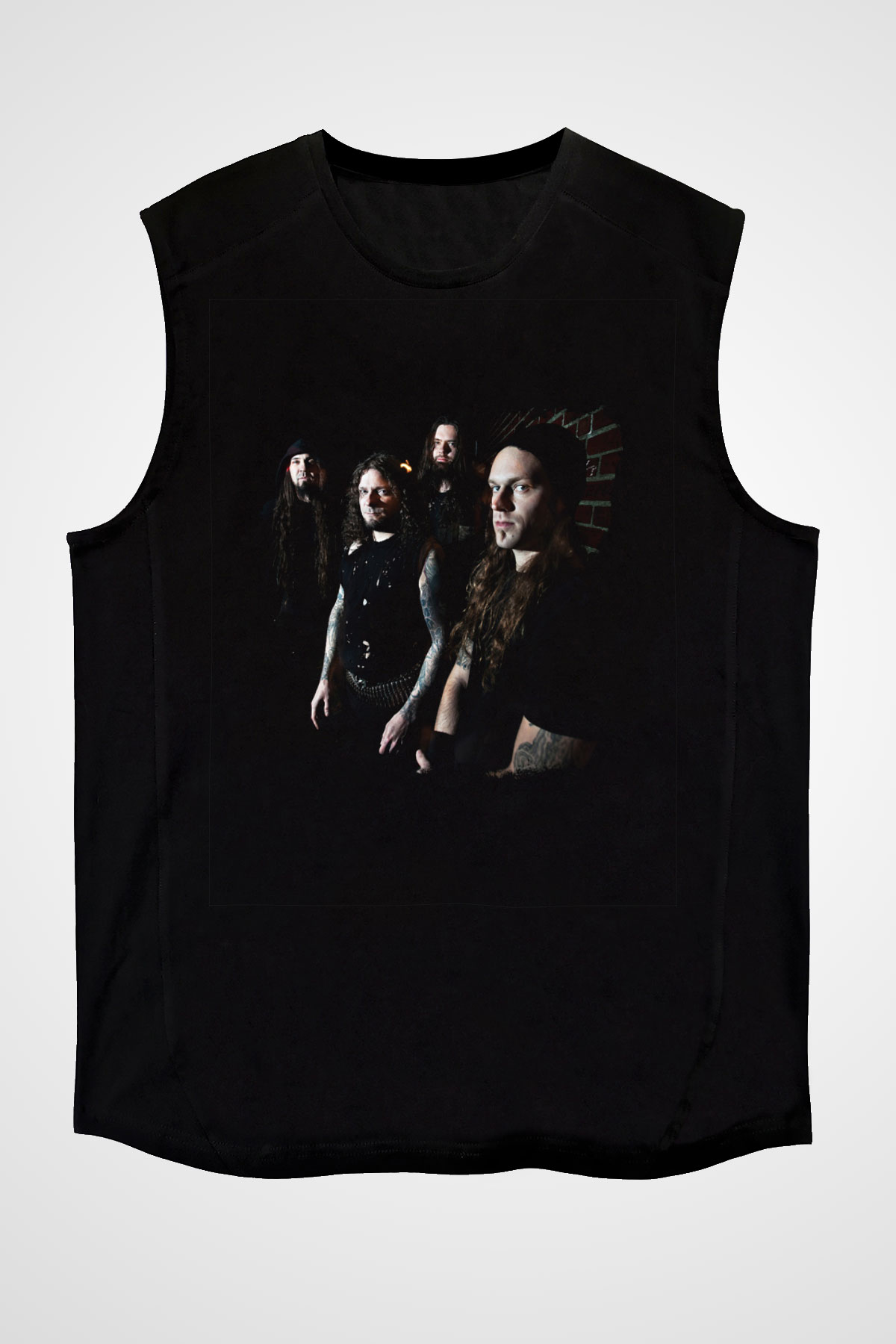 Goatwhore Baskılı Unisex Siyah Kolsuz Tişört