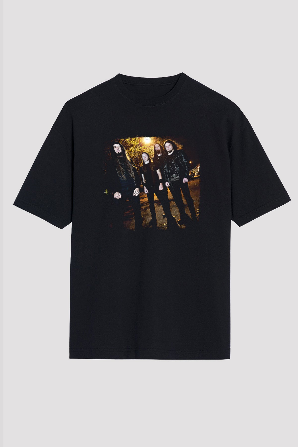 Goatwhore Baskılı Unisex Siyah Oversize Tişört