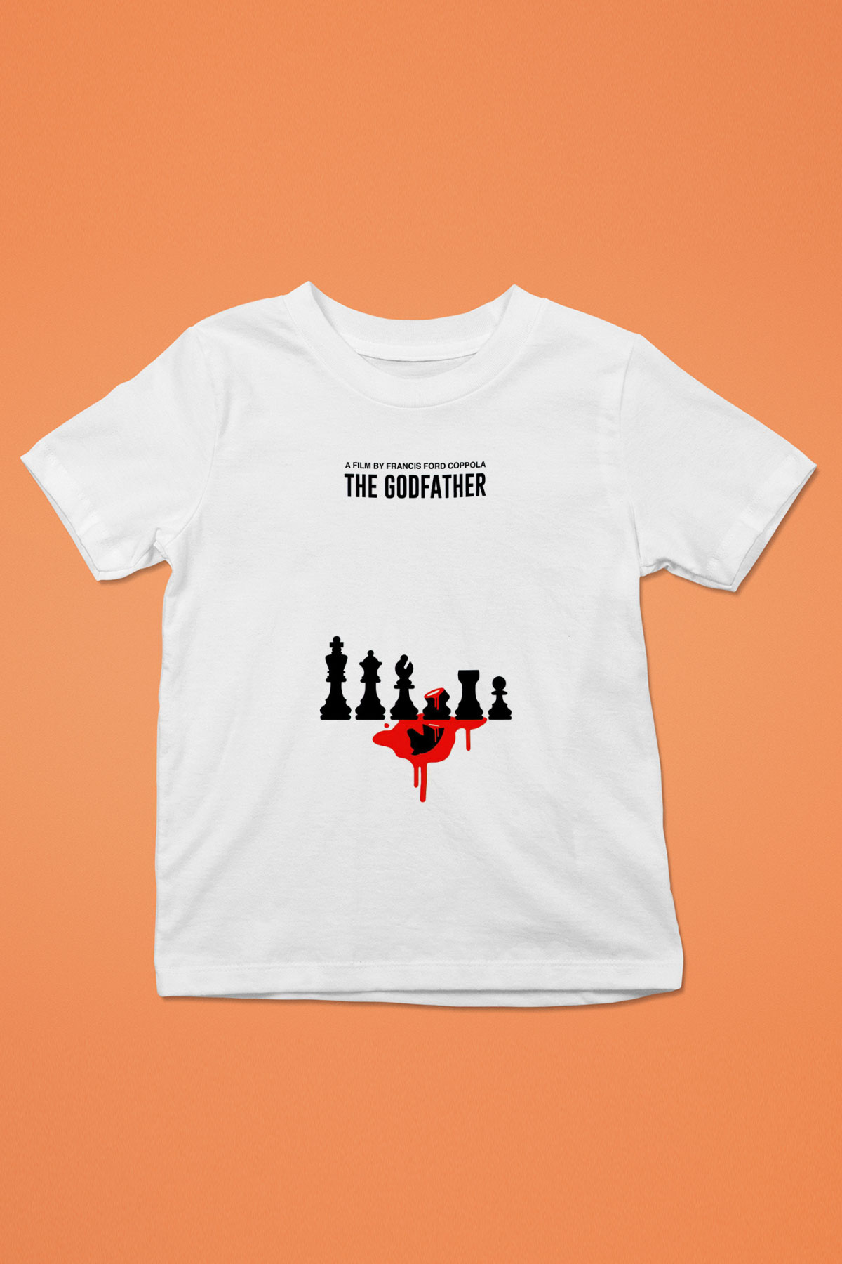 Godfather Beyaz Unisex Çocuk Tişört