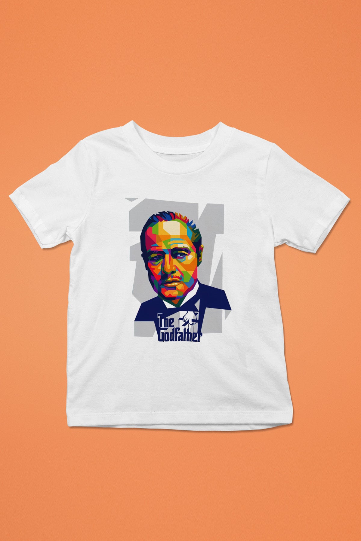 Godfather Beyaz Unisex Çocuk Tişört