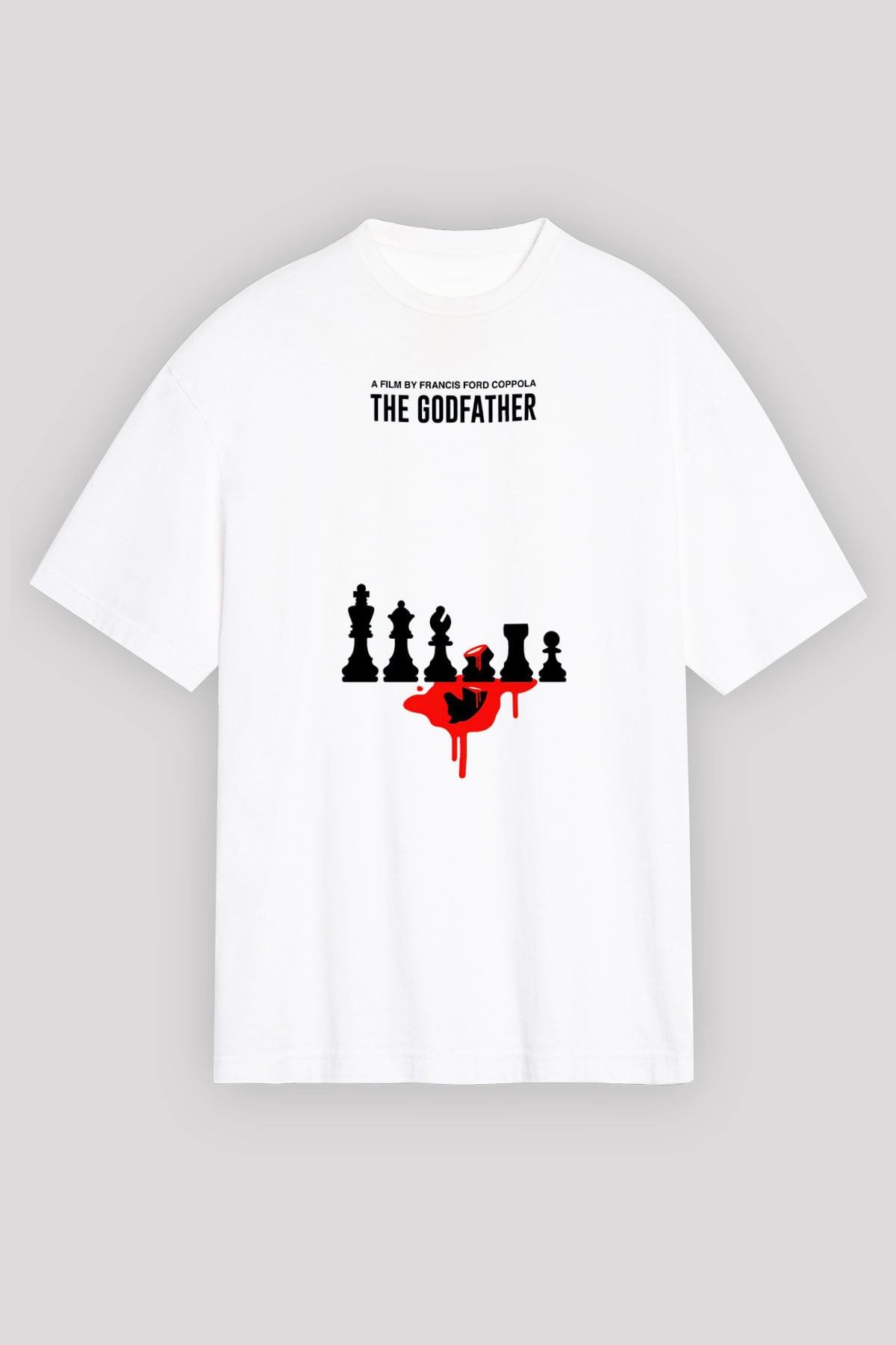Godfather Beyaz Unisex Tişört T-Shirt