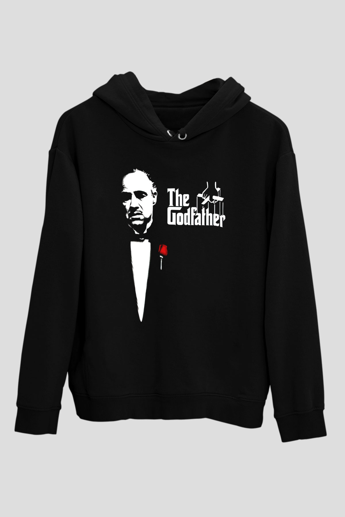 Godfather Siyah Unisex Hoodie