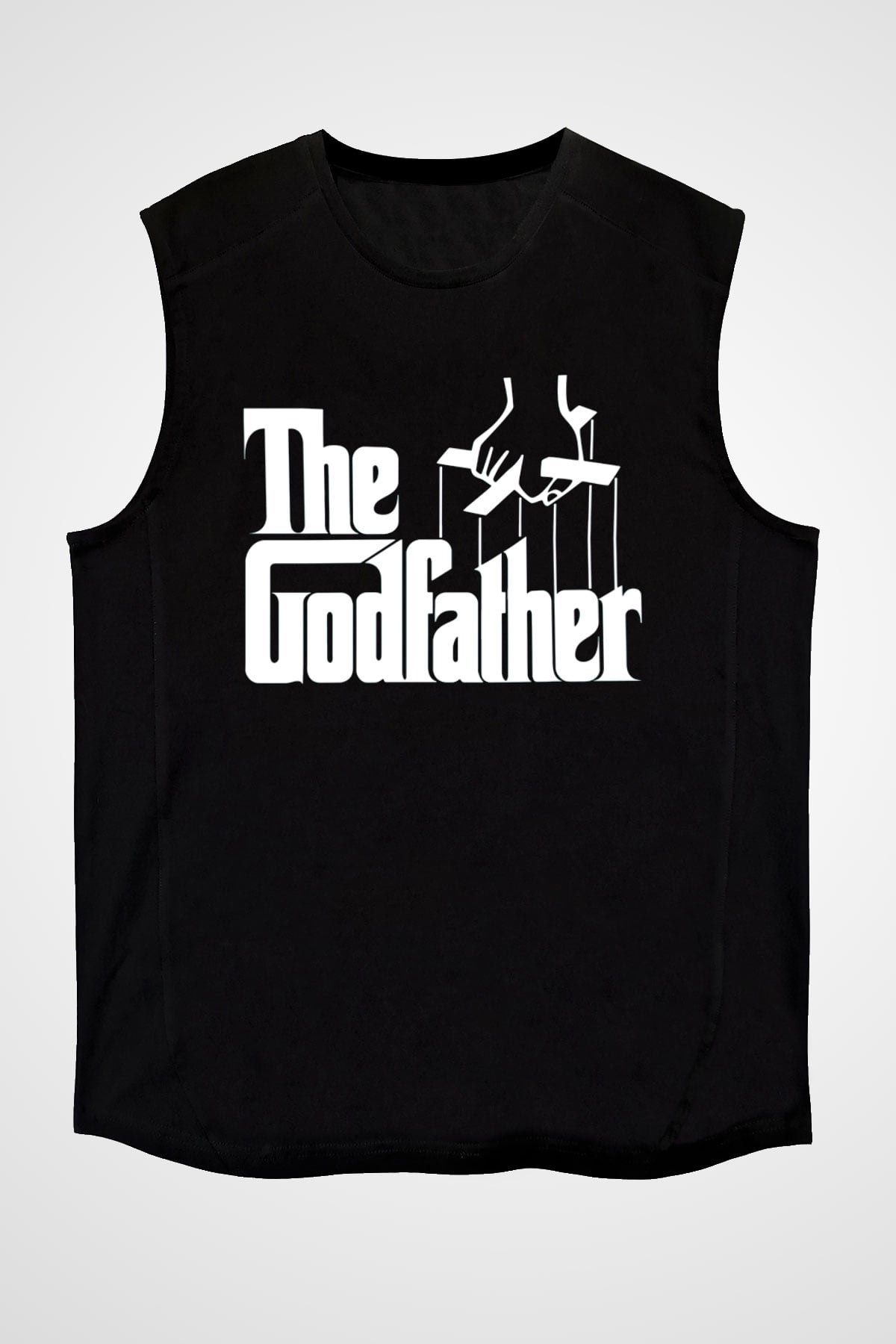 Godfather Siyah Unisex Kolsuz Tişört