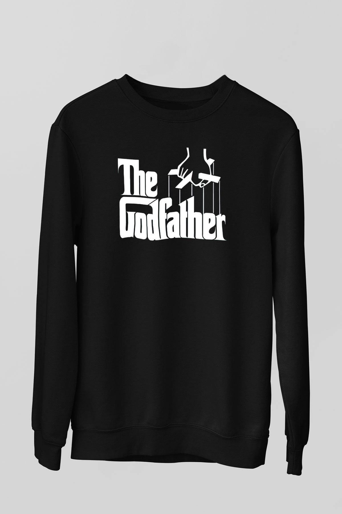 Godfather Siyah Unisex Sweatshirt