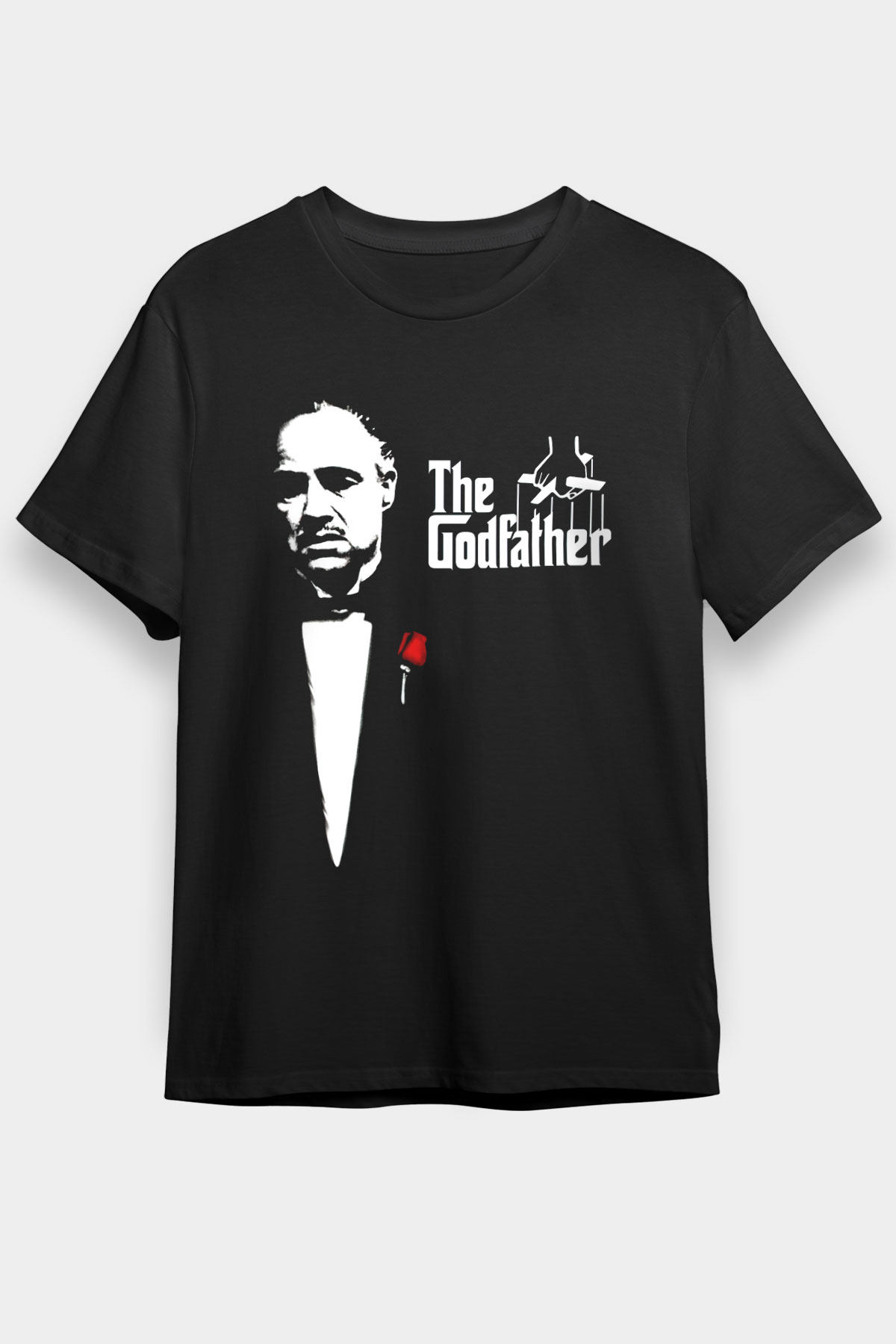 Godfather Siyah Unisex Graphic Tee - STREETWEAR