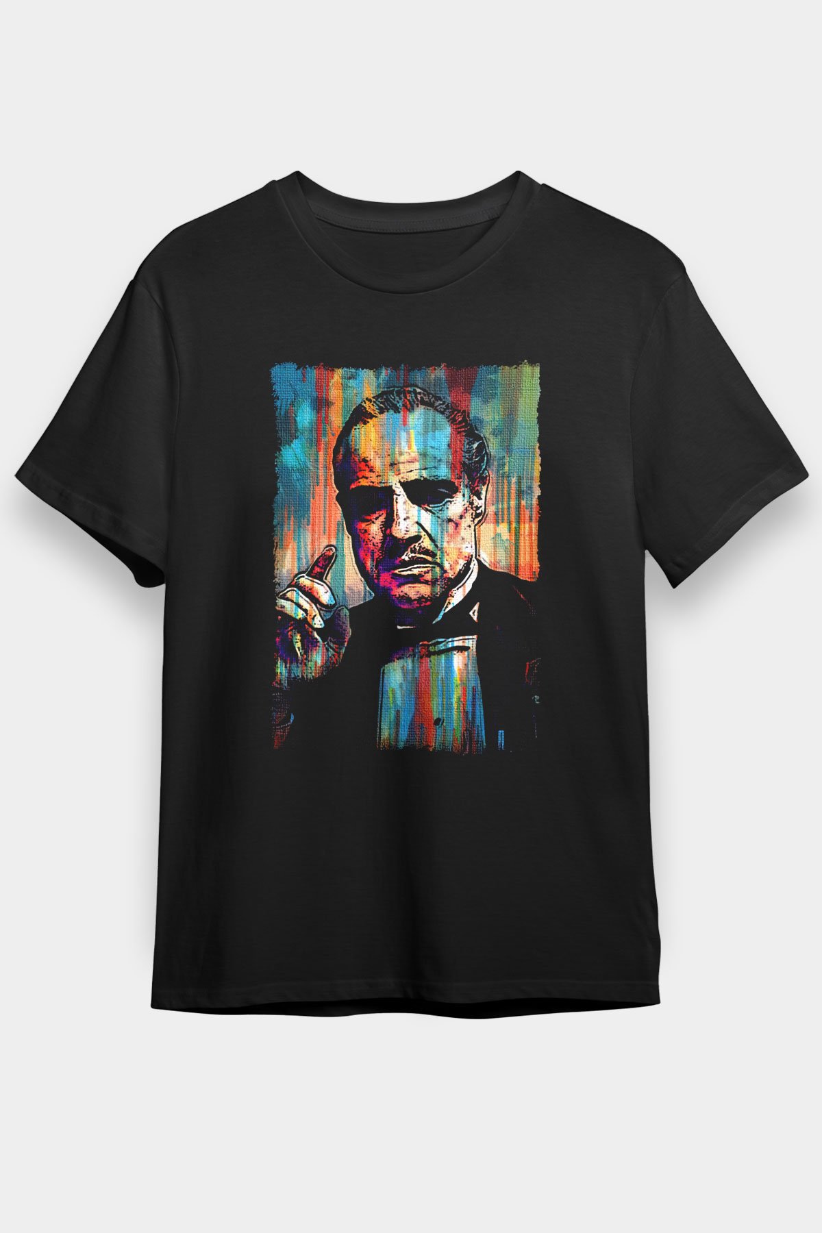 Godfather Siyah Unisex Graphic Tee - STREETWEAR