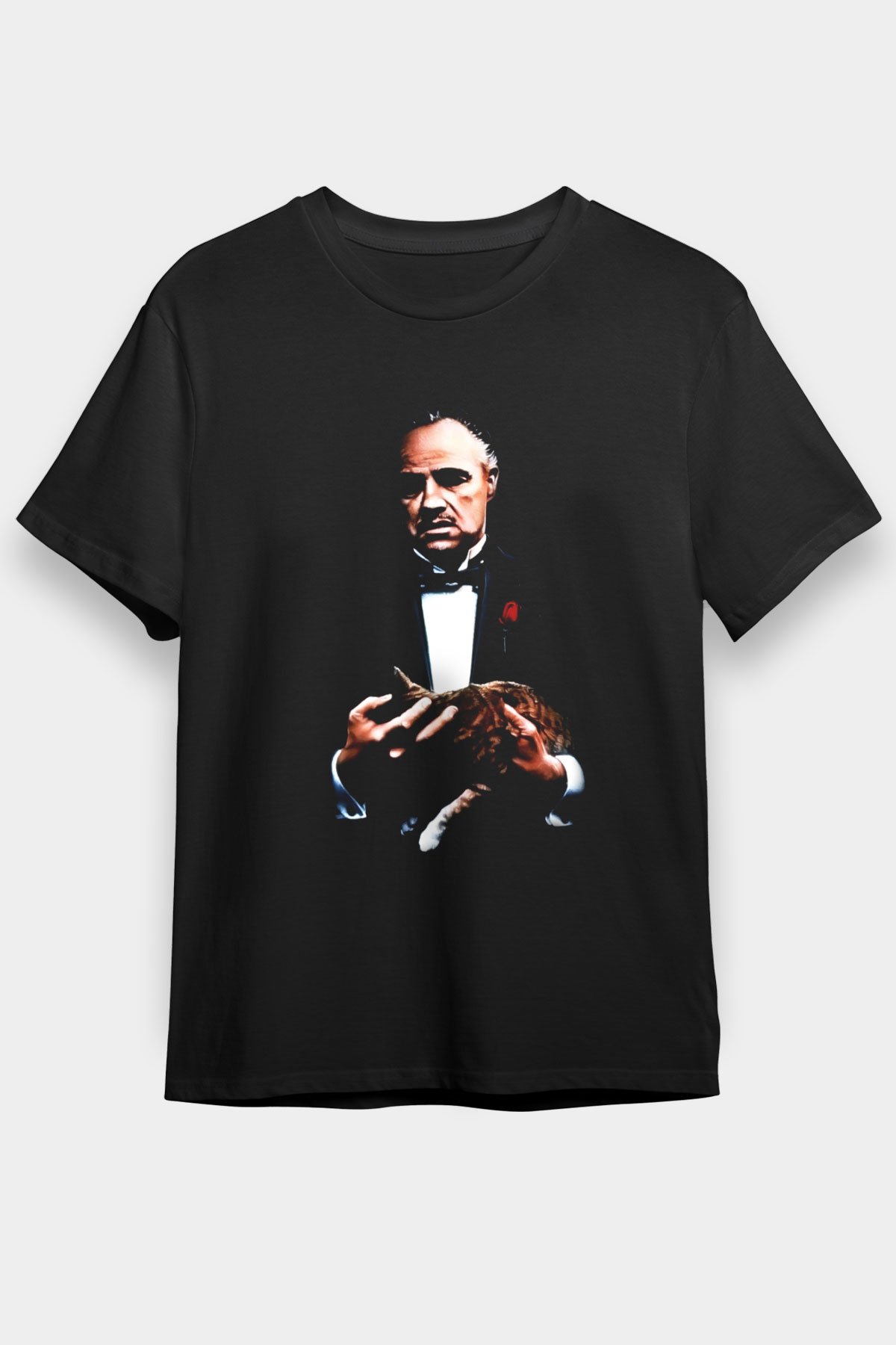 Godfather Siyah Unisex Graphic Tee - STREETWEAR