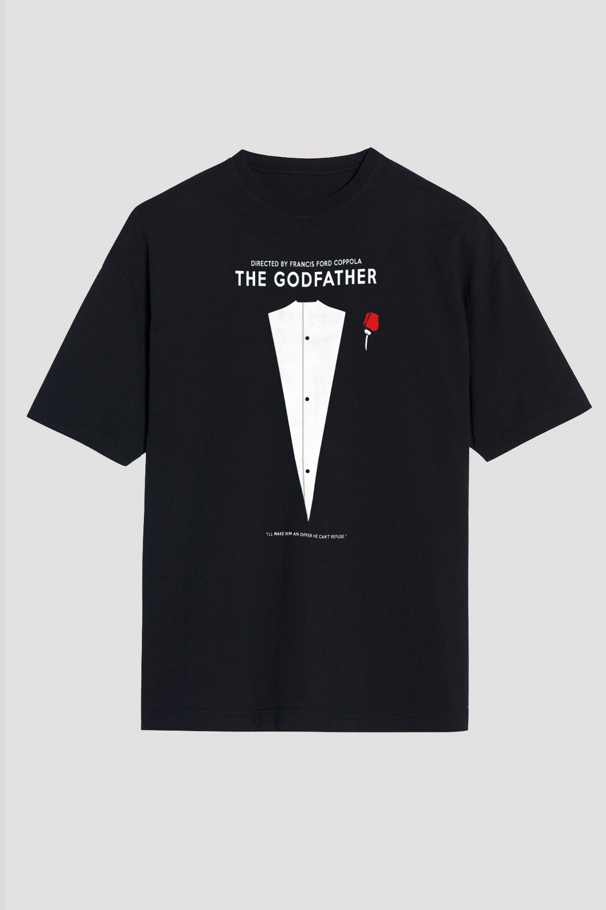 Godfather Siyah Unisex Tişört T-Shirt