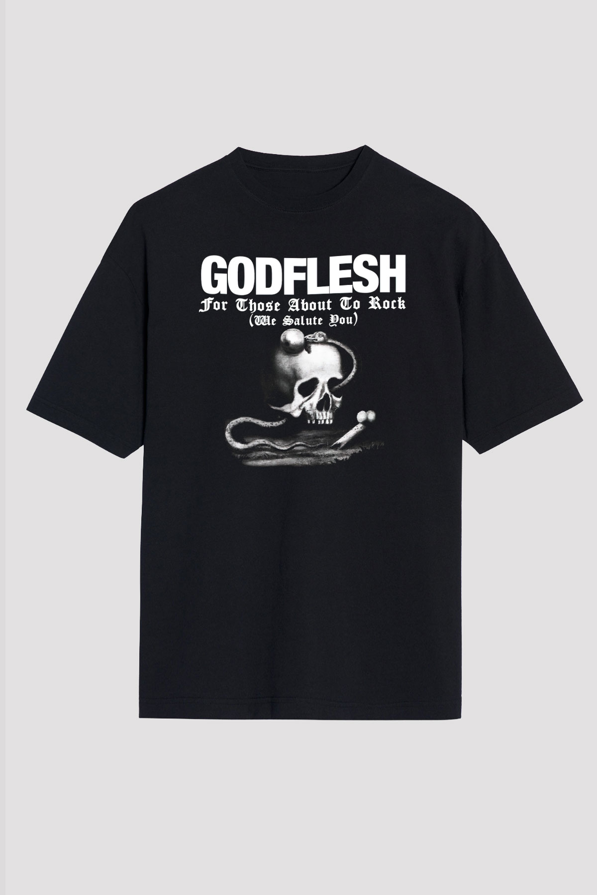 Godflesh Siyah Unisex Tişört T-Shirt - TişörtFabrikası