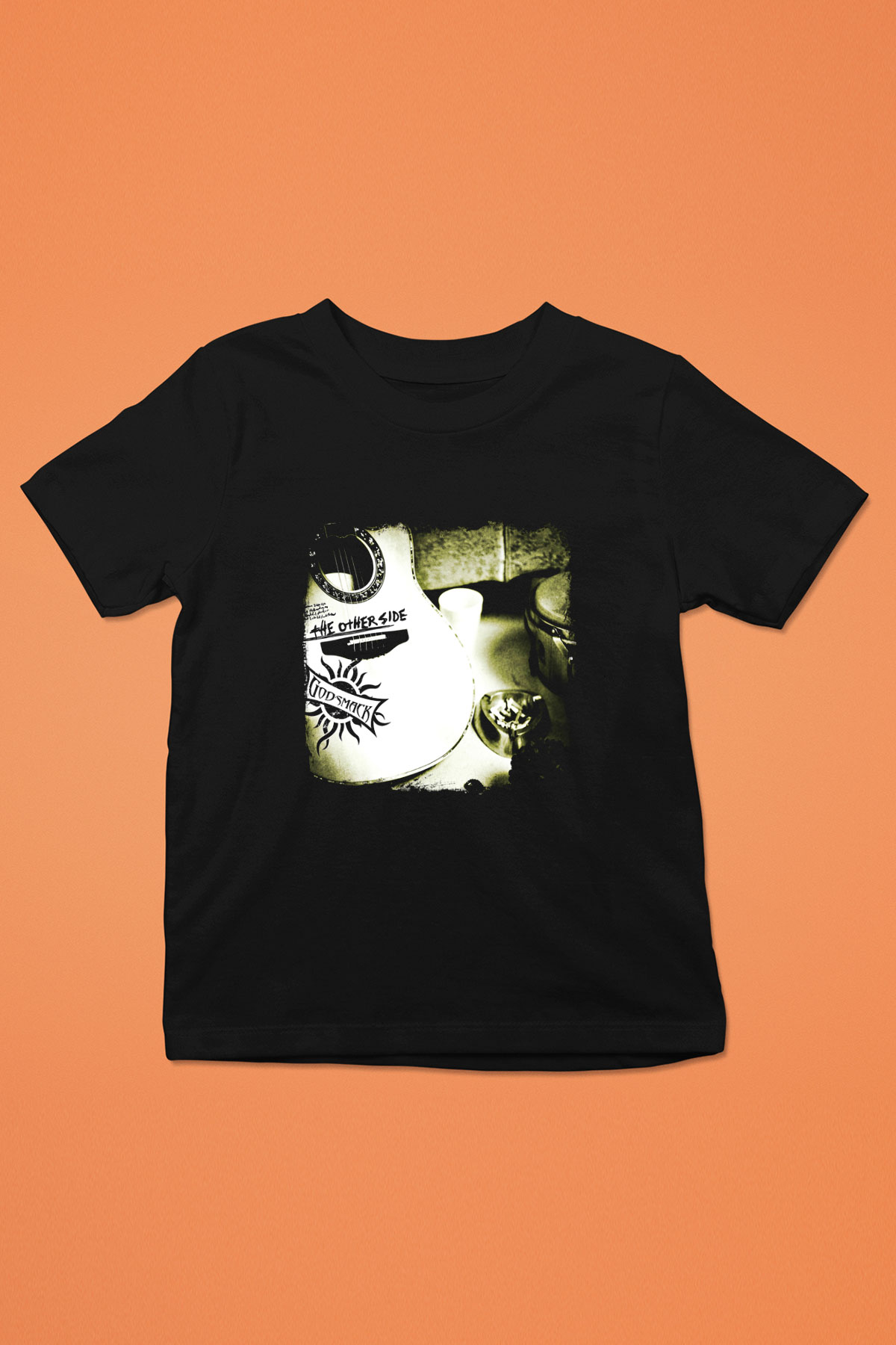 Godsmack Baskılı Unisex Siyah Çocuk Tişört
