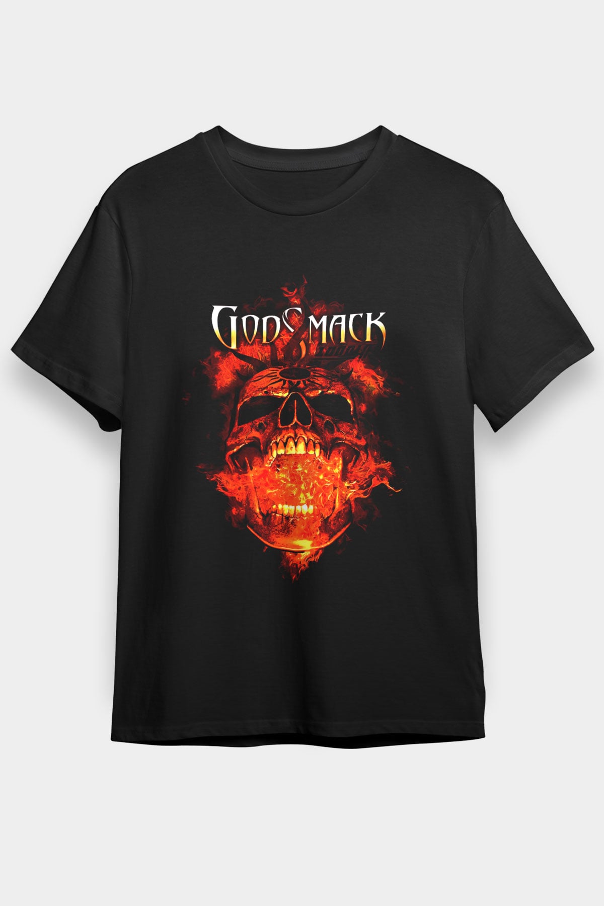 Godsmack Siyah Unisex Tişört T-Shirt - TişörtFabrikası