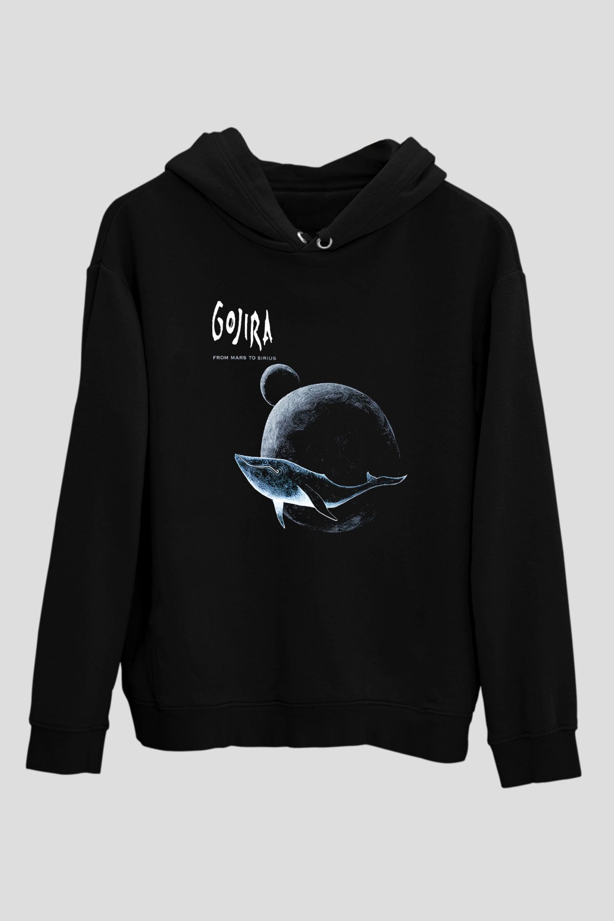 Gojira Siyah Unisex Hoodie