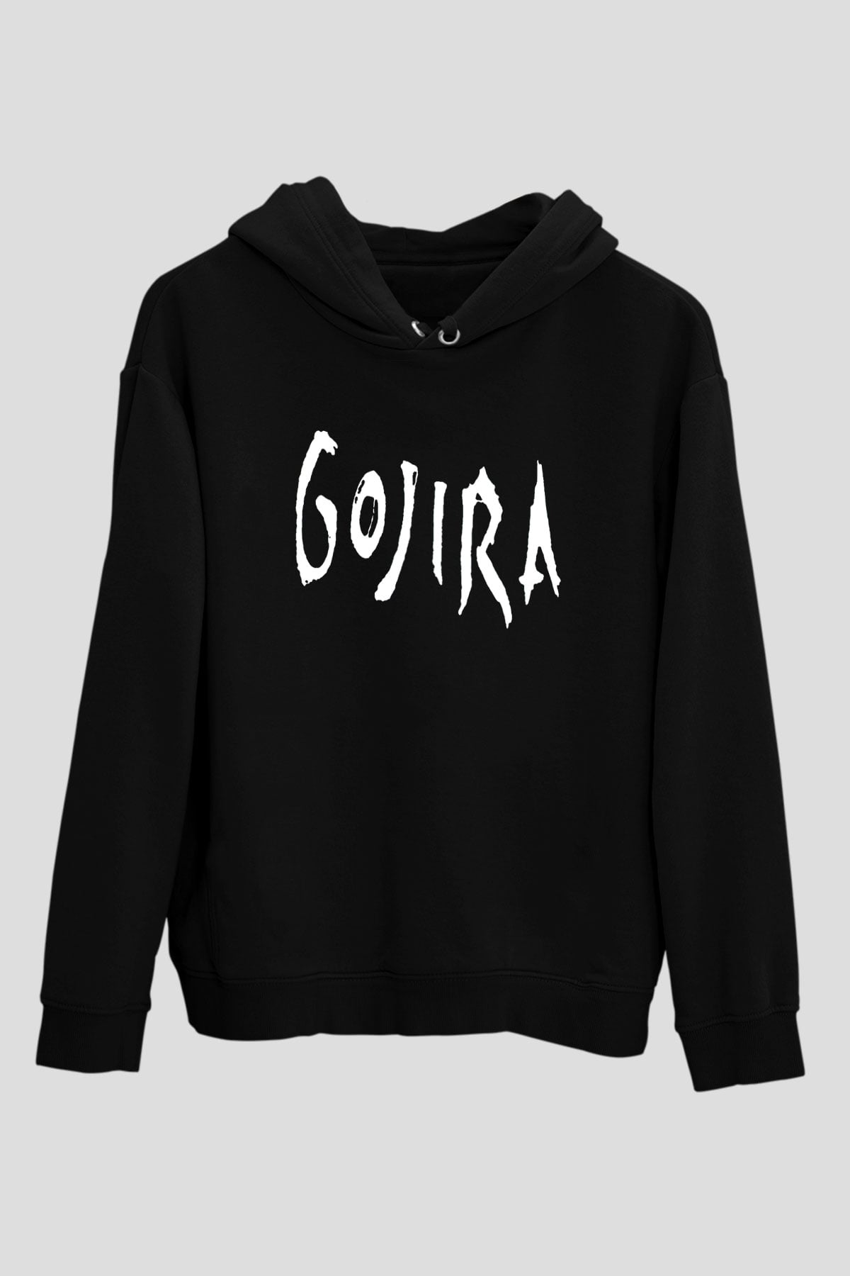 Gojira Siyah Unisex Hoodie