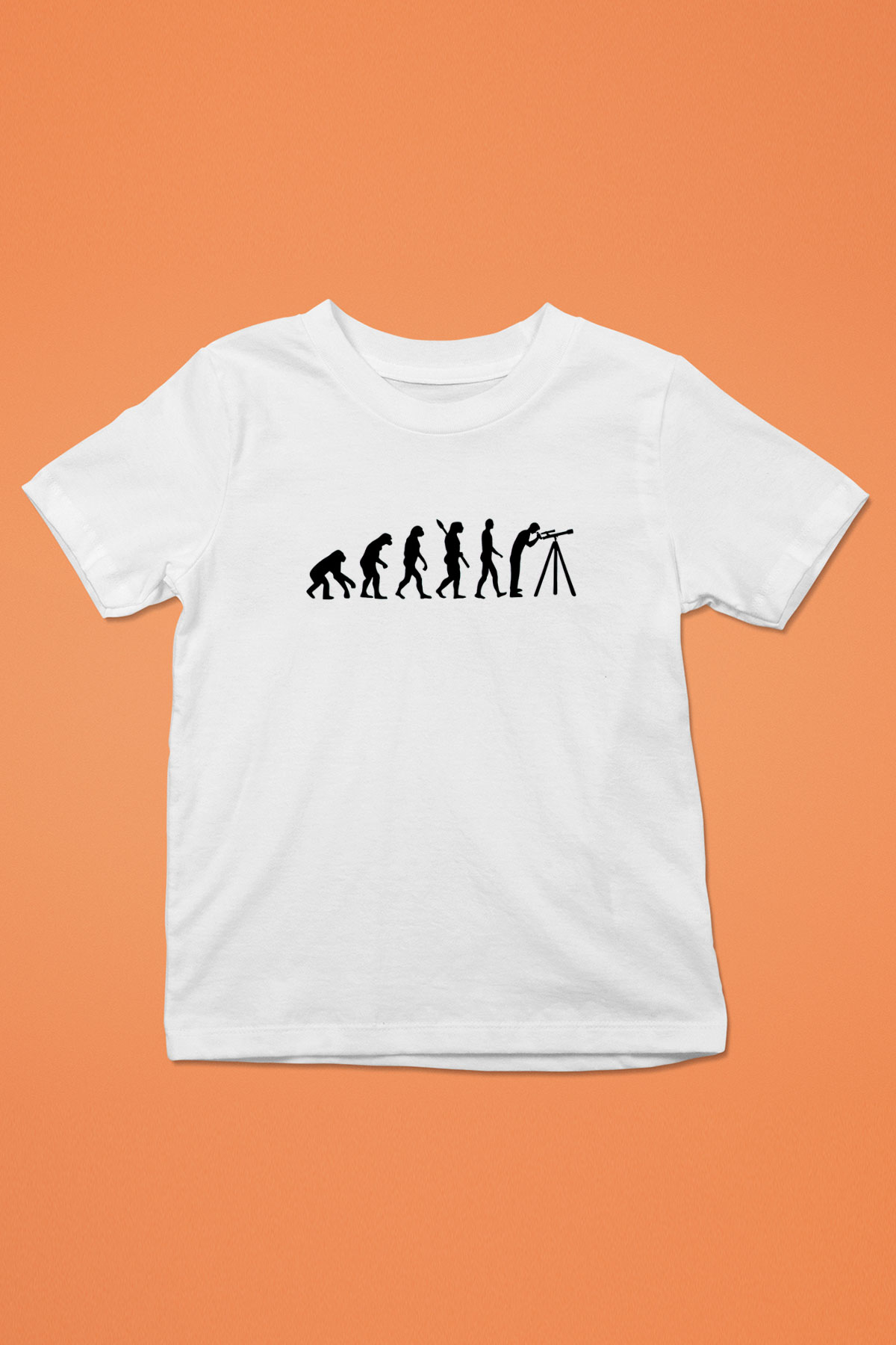 Gökbilimci Beyaz Unisex Çocuk Tişört