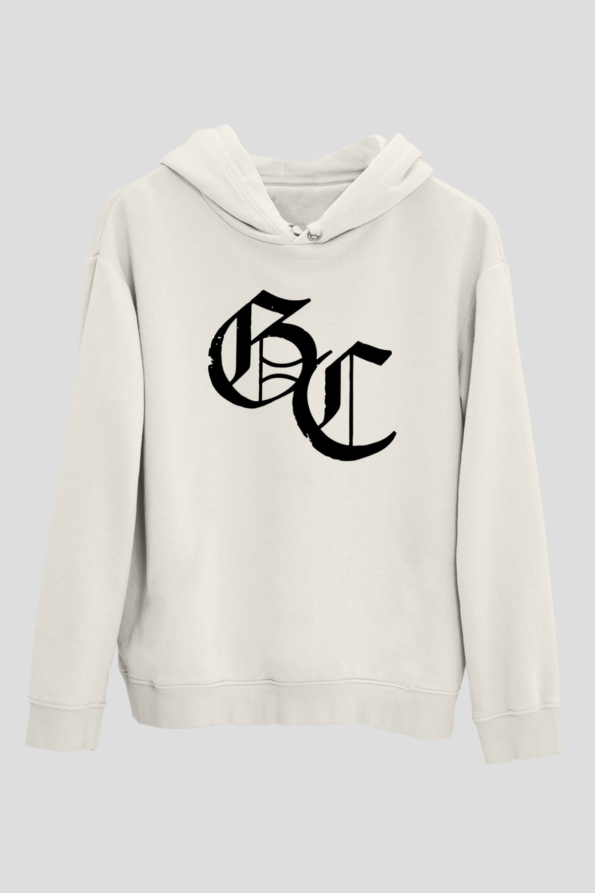 Good Charlotte Beyaz Unisex Kapşonlu Sweatshirt