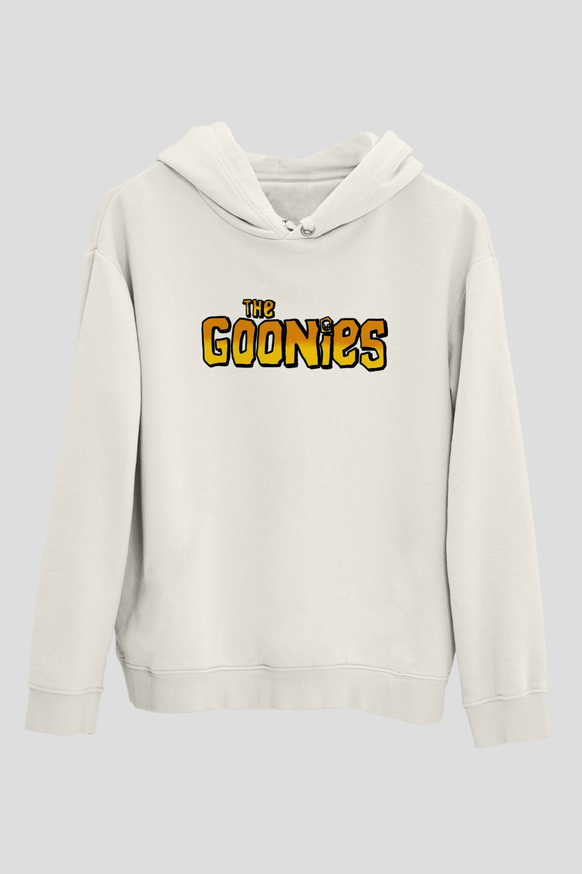 Goonies Beyaz Unisex Hoodie