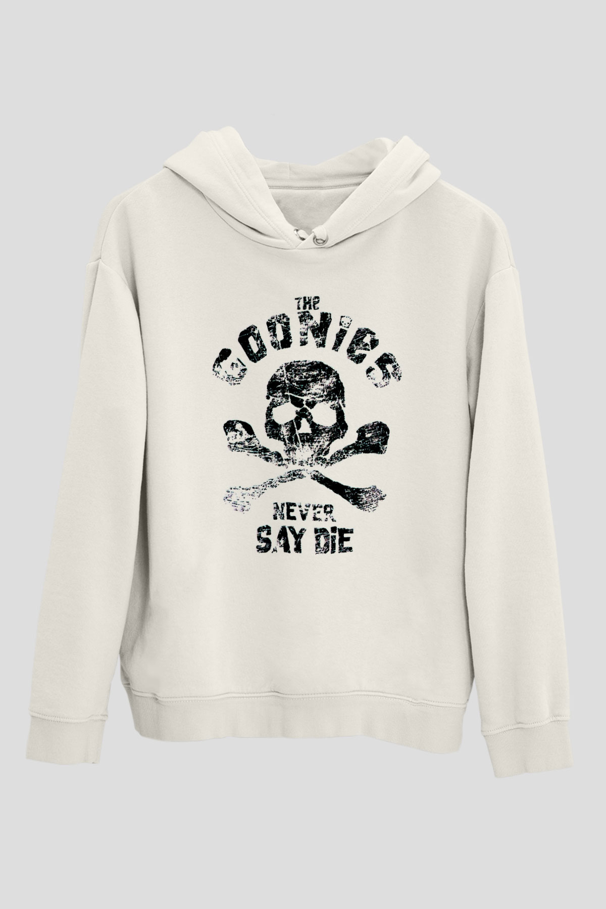Goonies Beyaz Unisex Hoodie