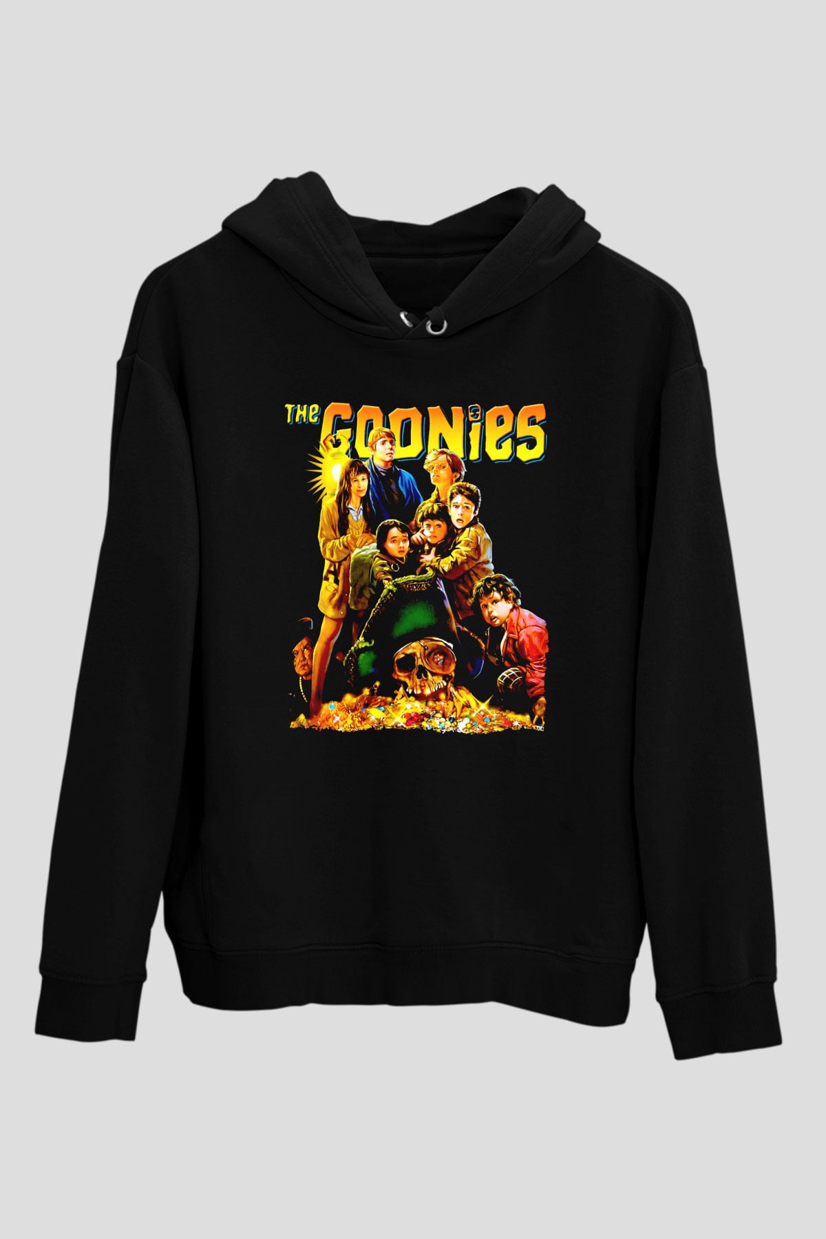 Goonies Siyah Unisex Hoodie