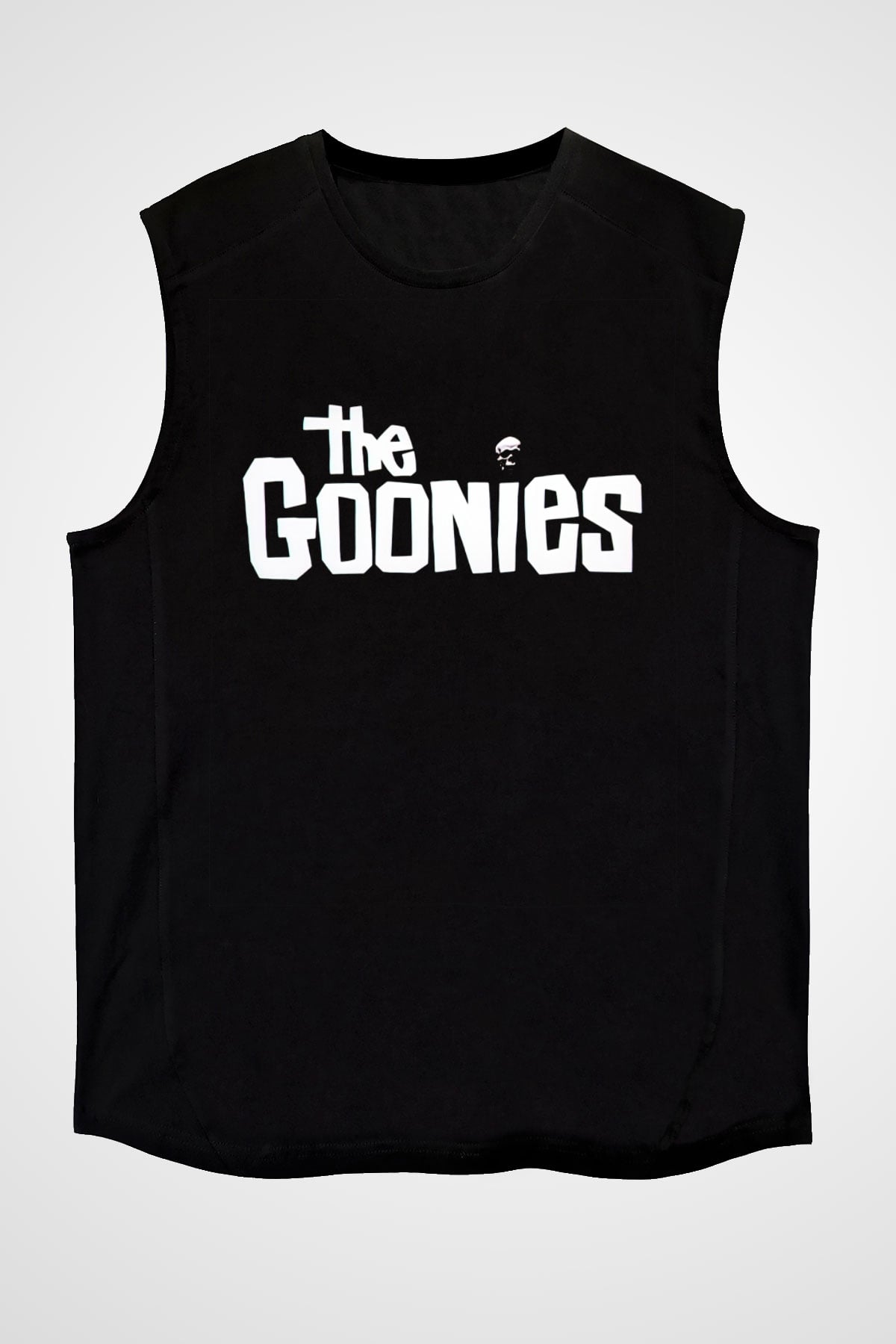 Goonies Siyah Unisex Kolsuz Tişört