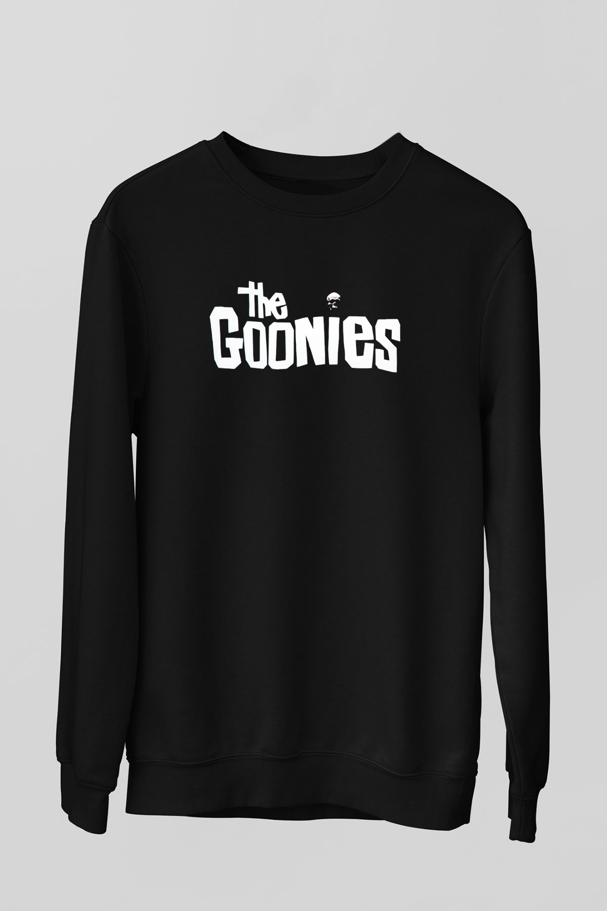 Goonies Siyah Unisex Sweatshirt