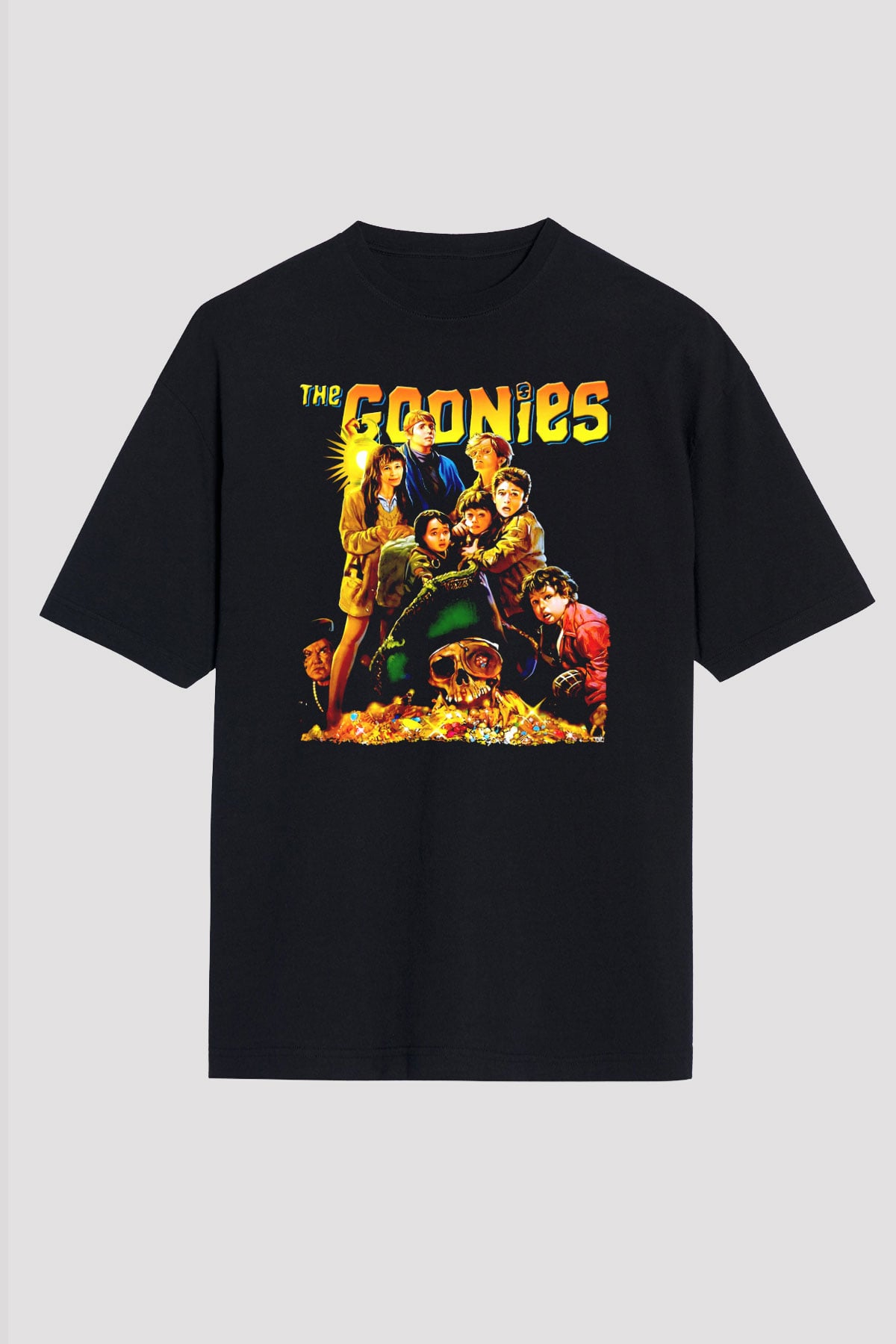 Goonies Siyah Unisex Tişört
