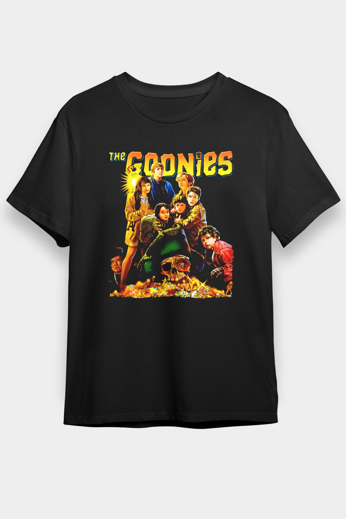 Goonies Siyah Unisex Tişört
