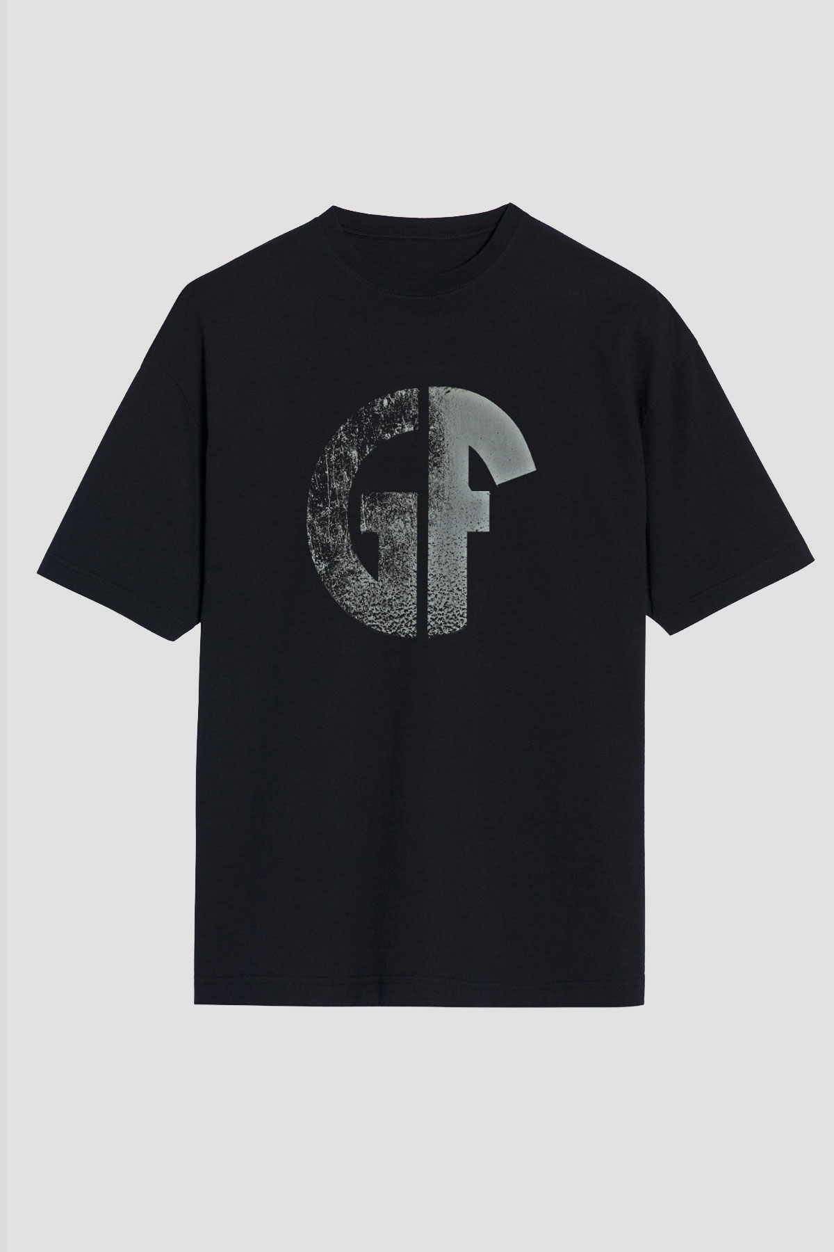 Gorefest Baskılı Unisex Siyah Oversize Tişört