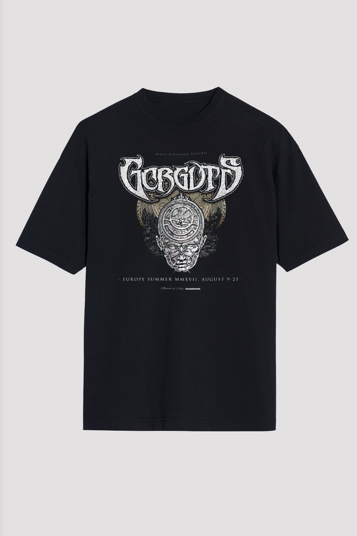 Gorguts Siyah Unisex Tişört T-Shirt - TişörtFabrikası