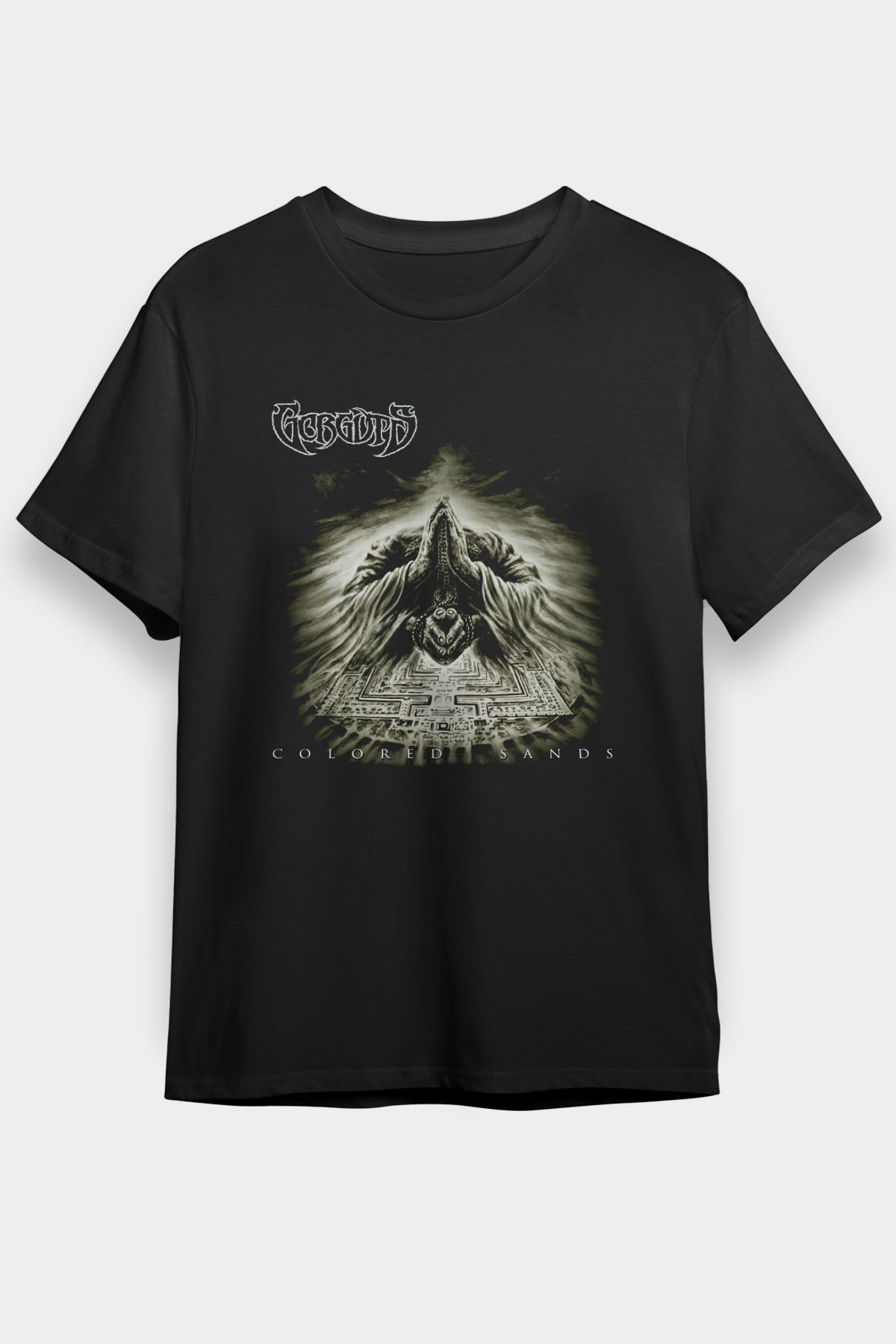 Gorguts Siyah Unisex Tişört T-Shirt - TişörtFabrikası