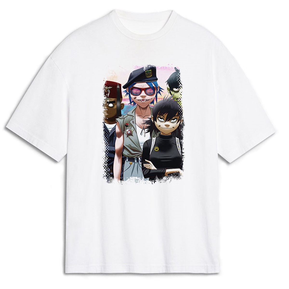 Gorillaz Oversize Unisex Tişört T-Shirt