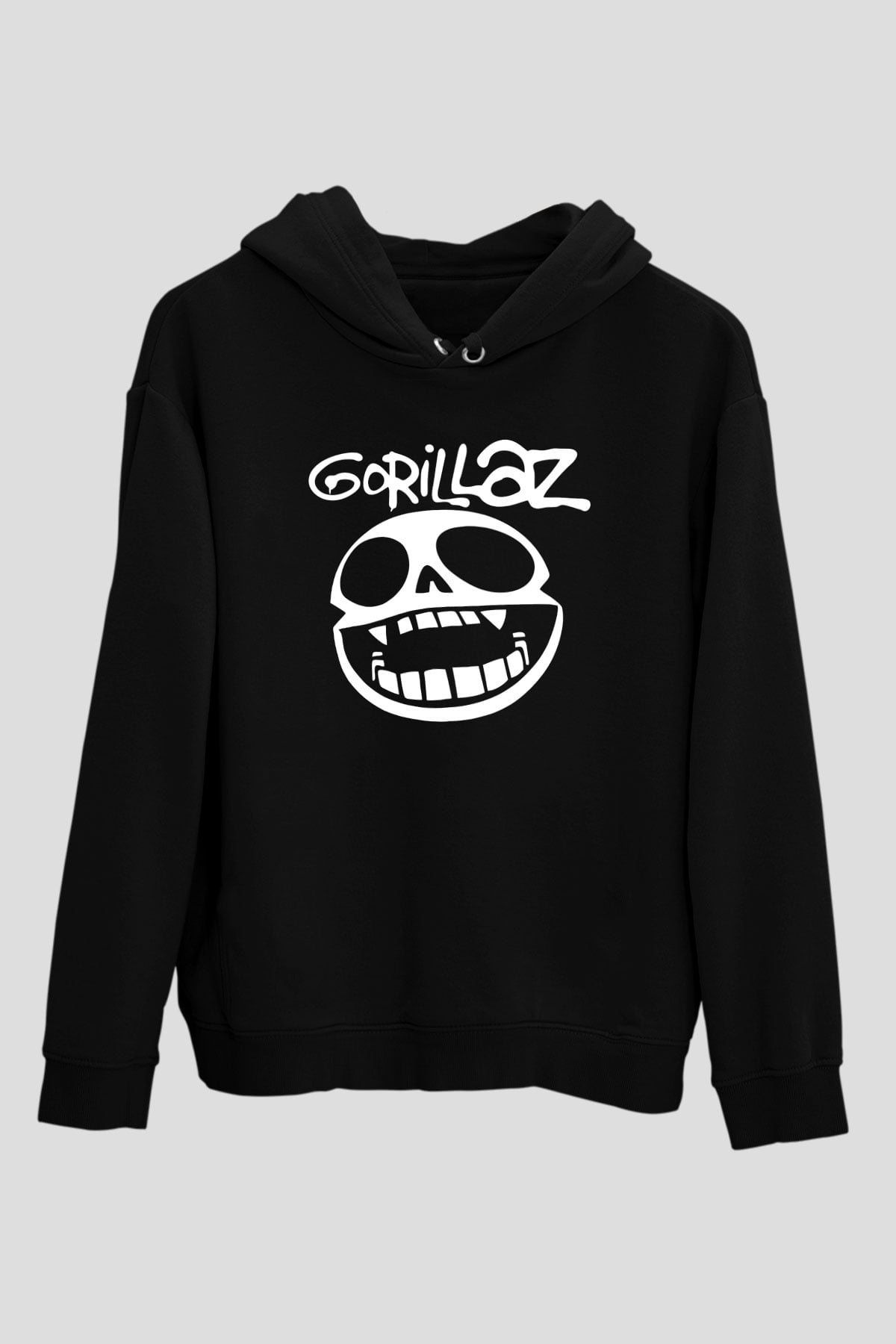 Gorillaz Siyah Unisex Hoodie