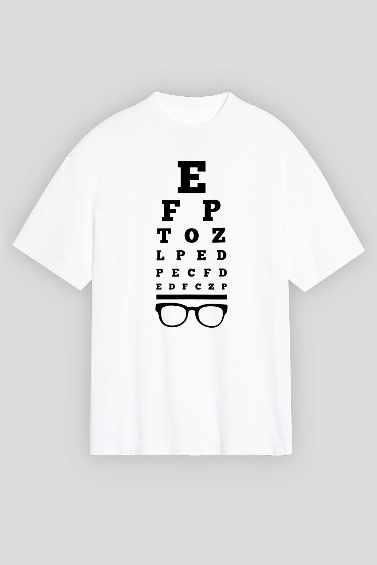 Göz doktoru Beyaz Unisex Tişört T-Shirt - TişörtFabrikası