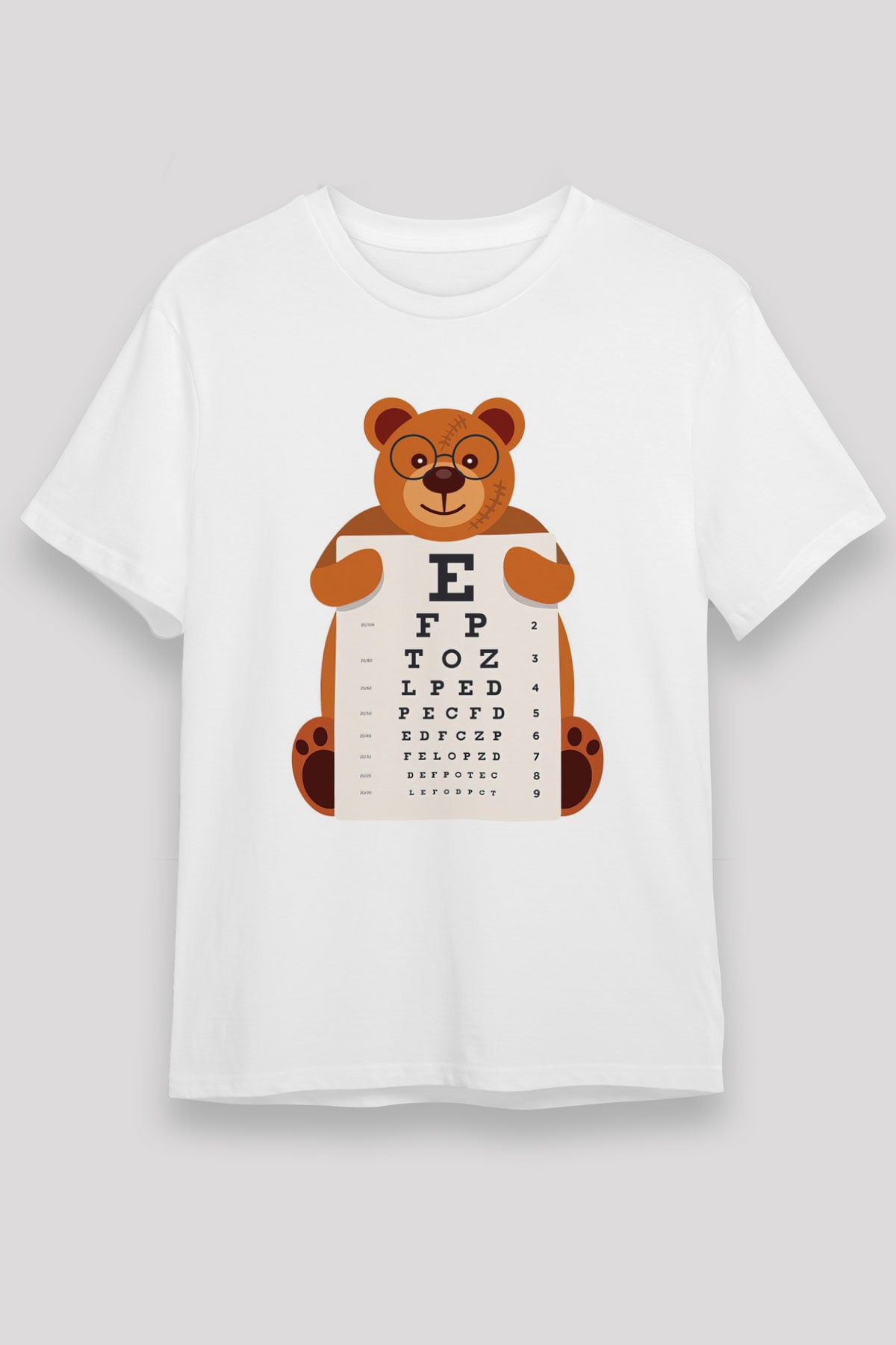Göz doktoru Beyaz Unisex Tişört T-Shirt - TişörtFabrikası