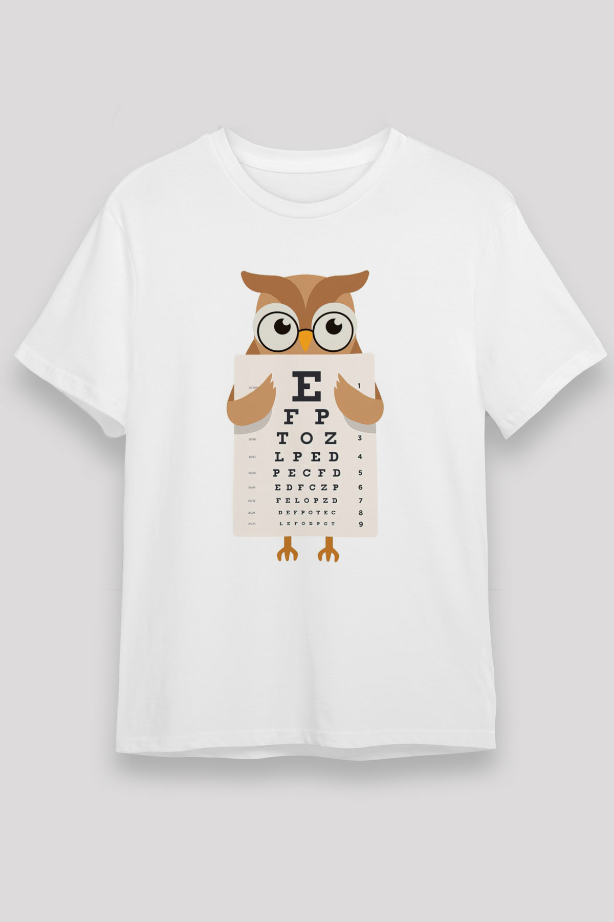 Göz doktoru Beyaz Unisex Tişört T-Shirt - TişörtFabrikası